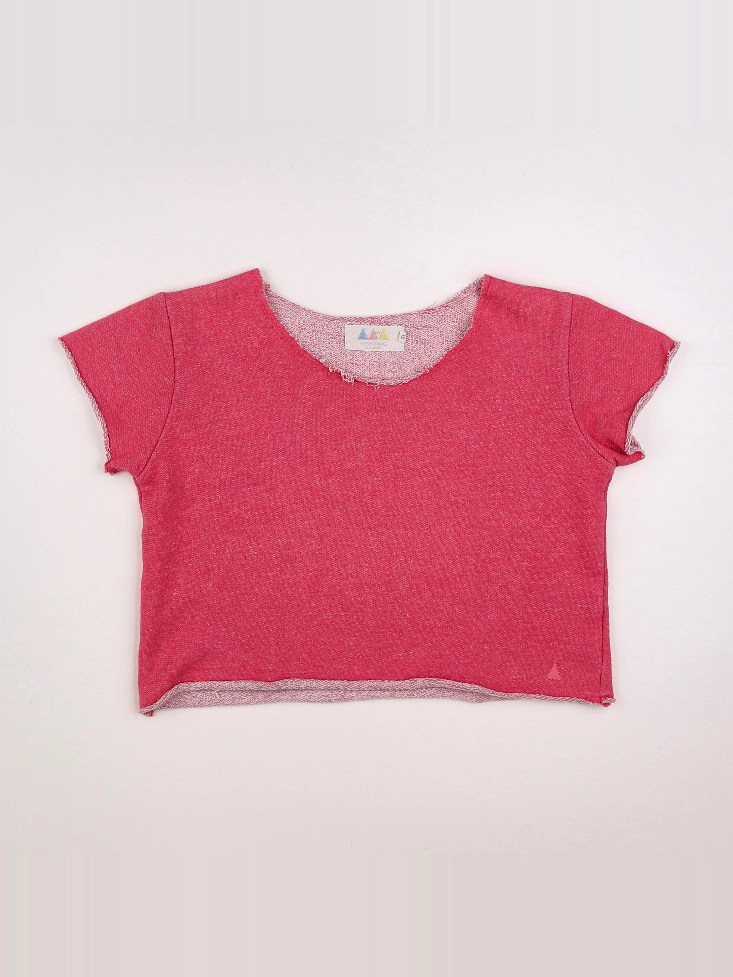 Little Eleven Paris - pull rose - 10 ans