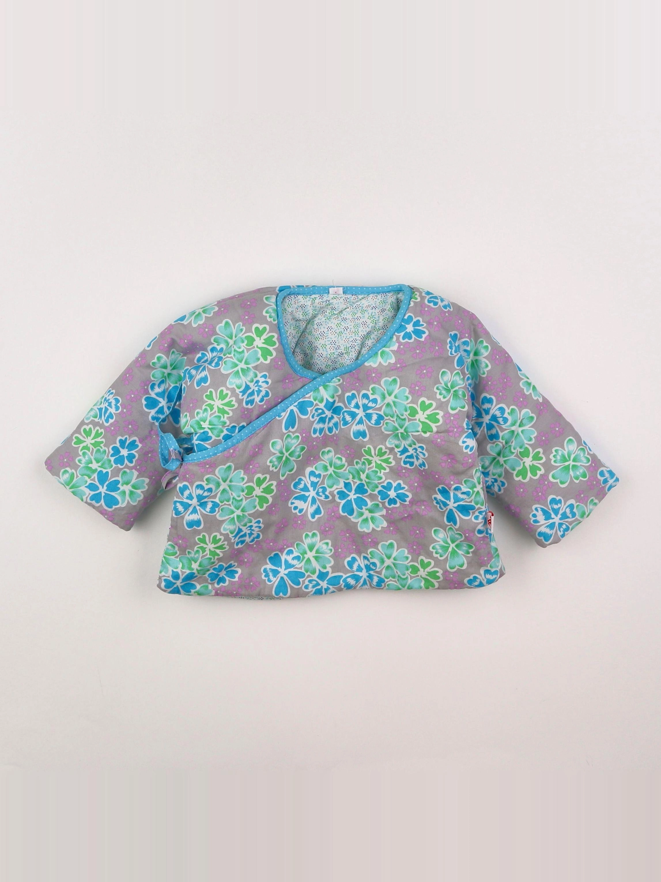 Petit Pan - veste marron, bleu - 6 mois