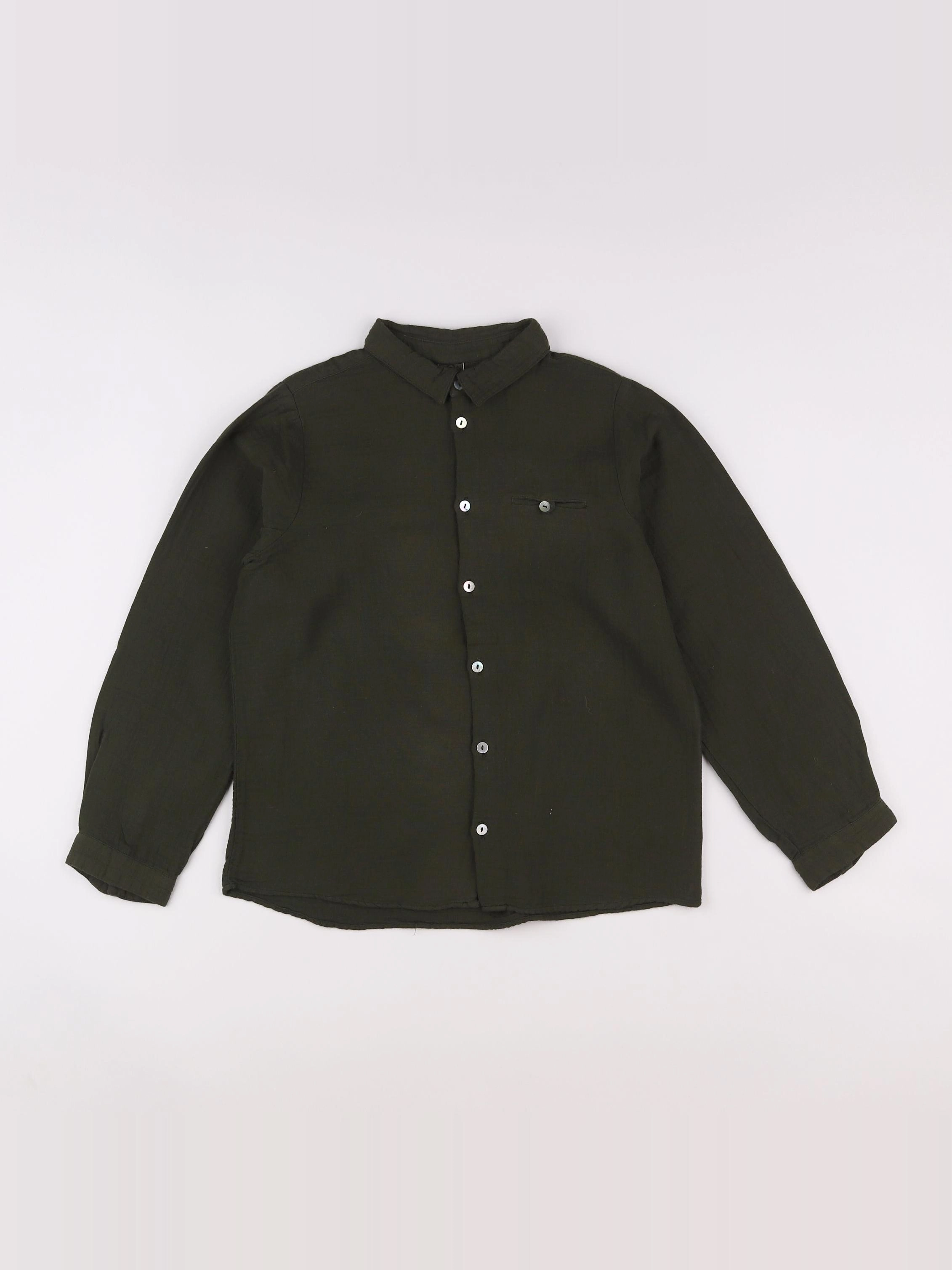 Bonton - chemise vert - 12 ans