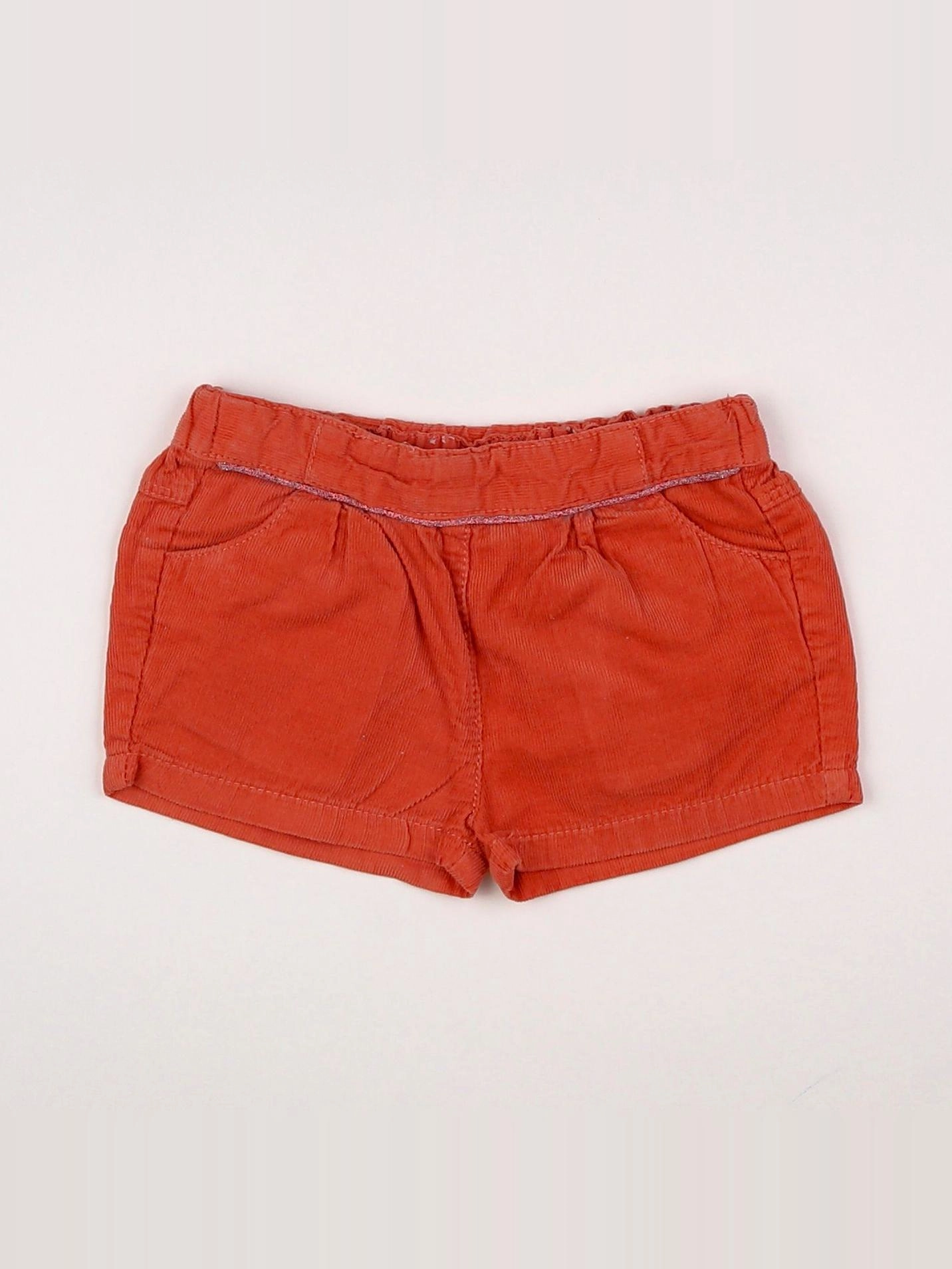 Tape à l'oeil - short orange - 9 mois
