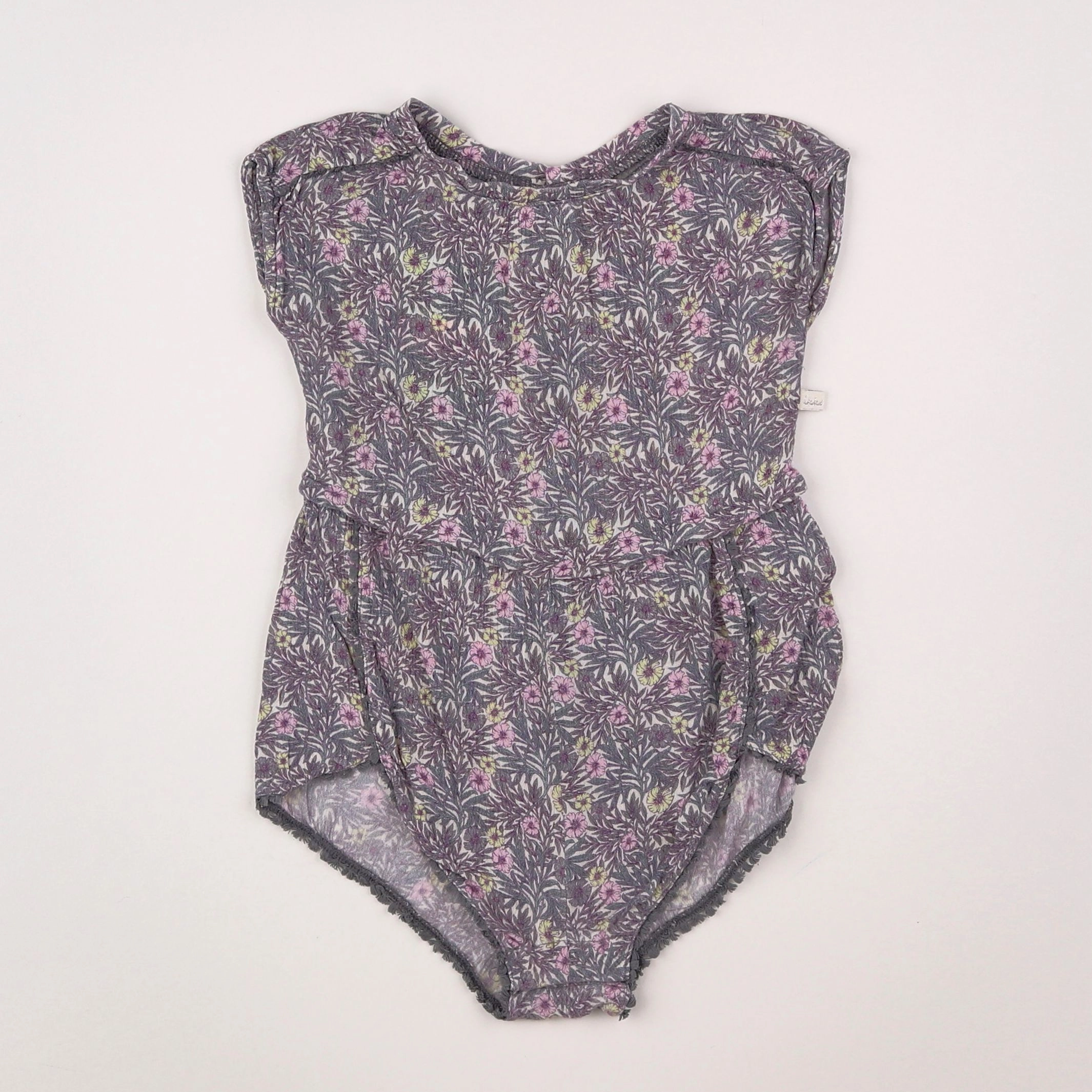 IKKS - combinaison rose, gris - 12 mois