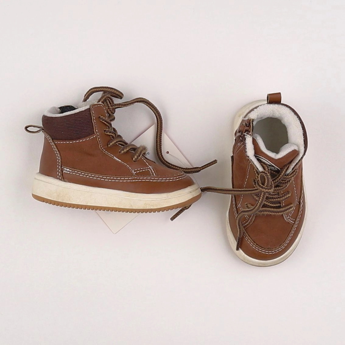 H&M - bottillons marron - pointure 18/19