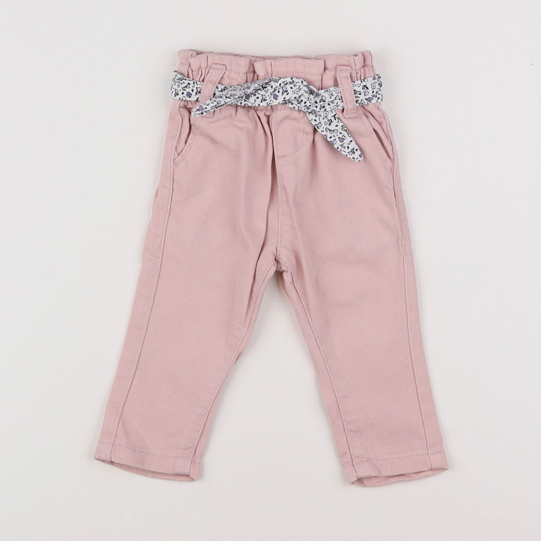 Vertbaudet - jean rose - 3 mois