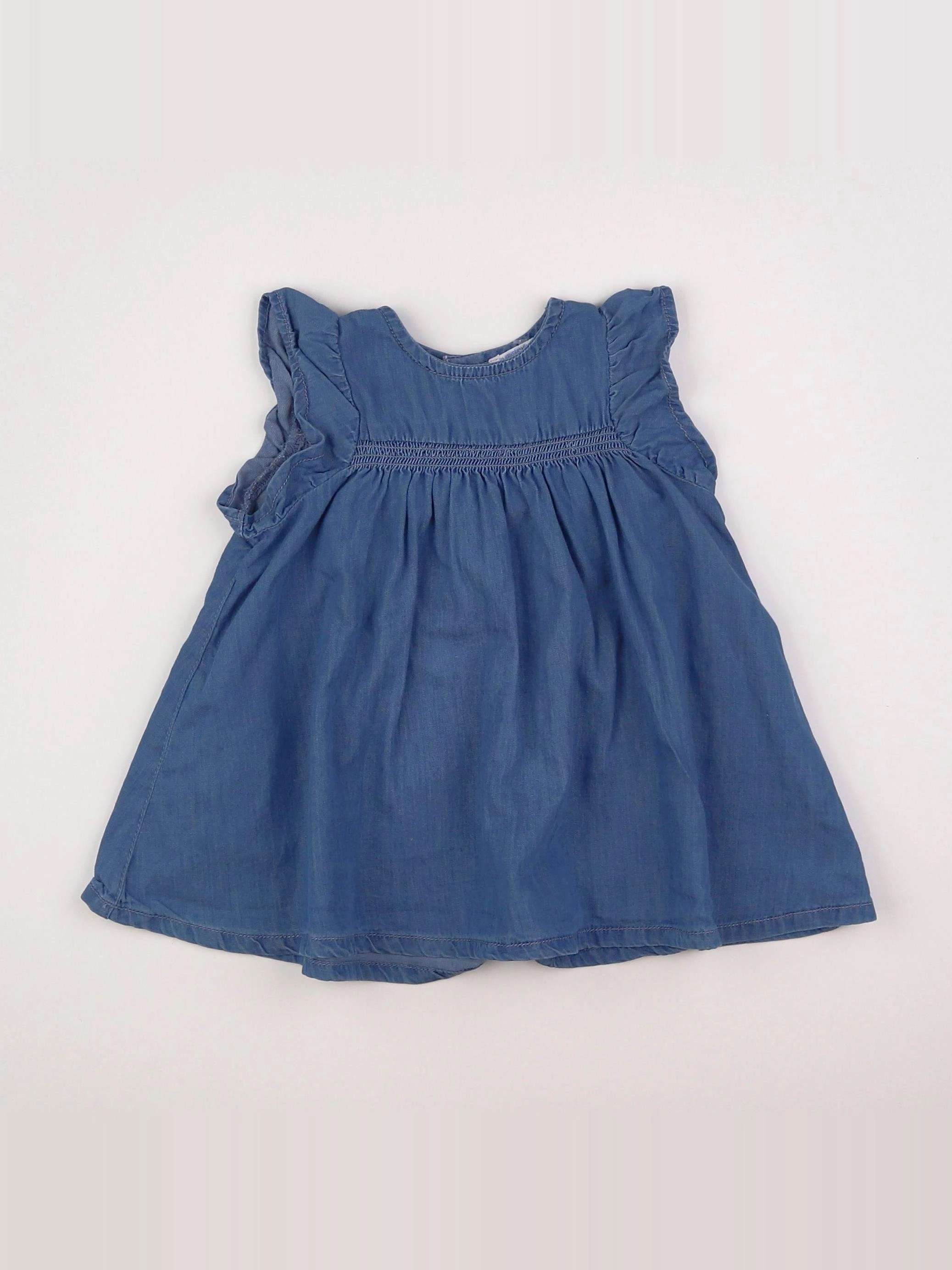 Boutchou - robe bleu - 6 mois