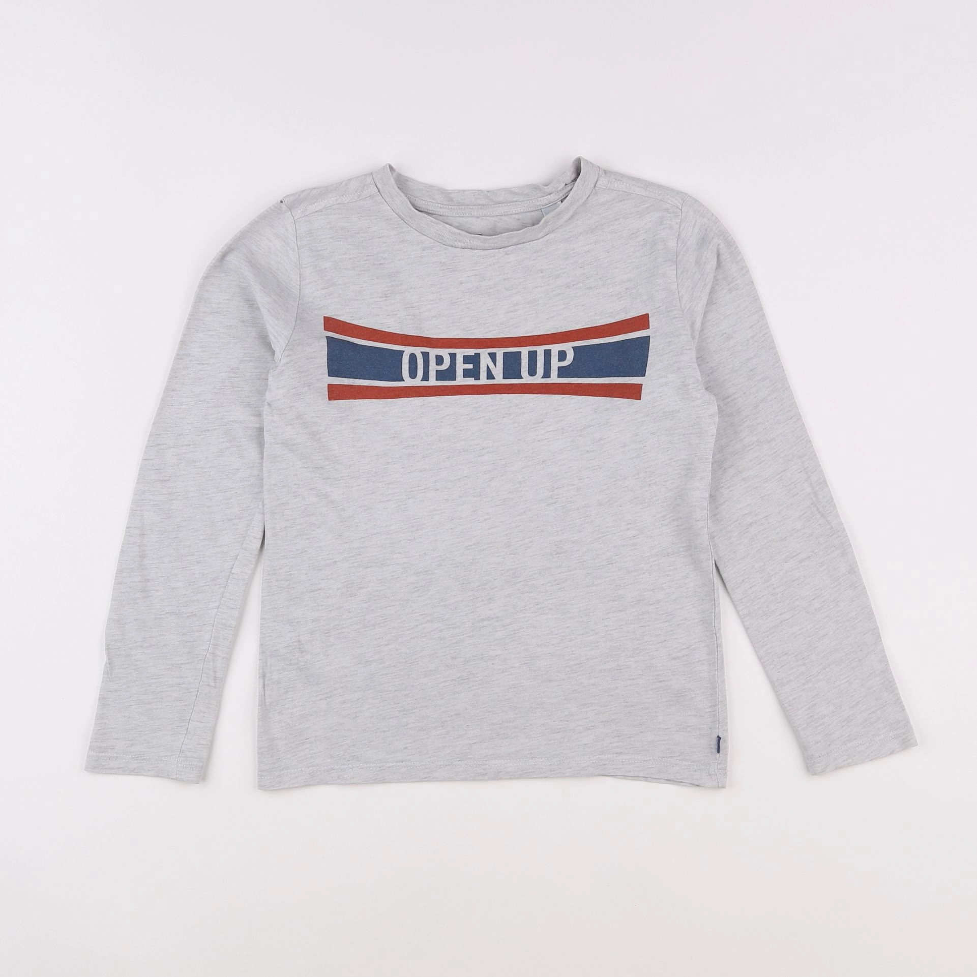 Okaidi - tee-shirt gris - 8 ans