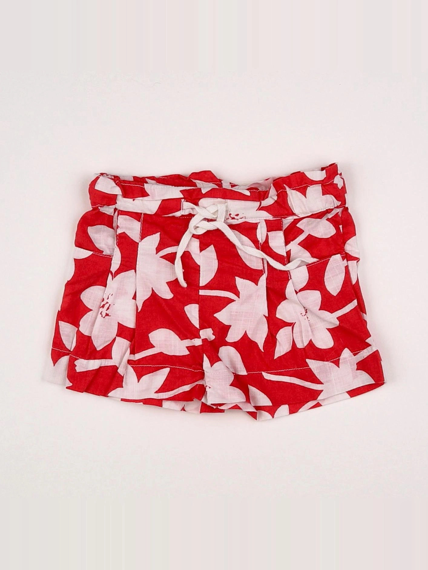 Boutchou - short rouge - 6 mois
