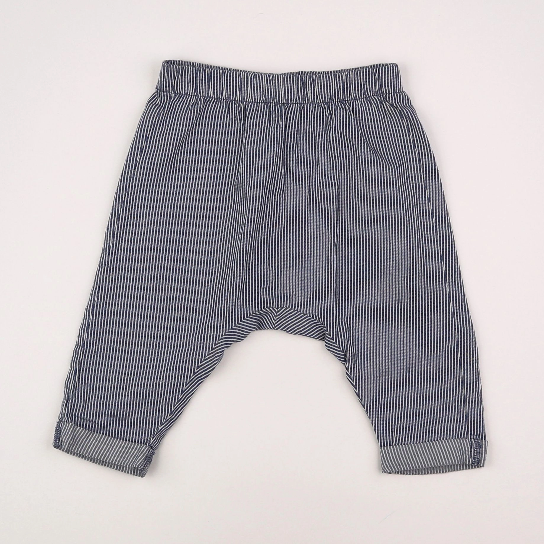 Moulin Roty - pantalon bleu - 6 mois