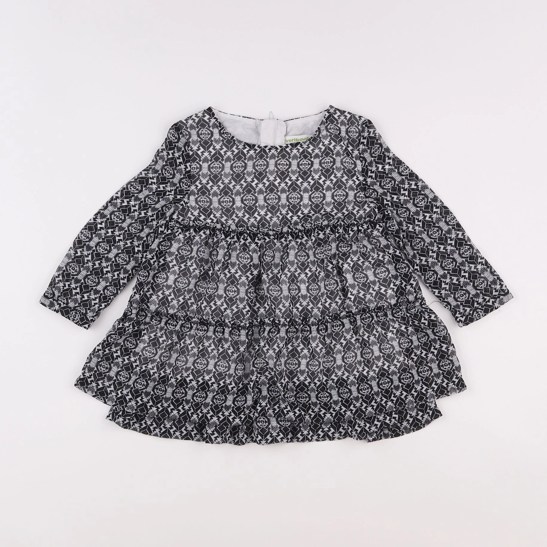 Vertbaudet - robe noir - 2 ans