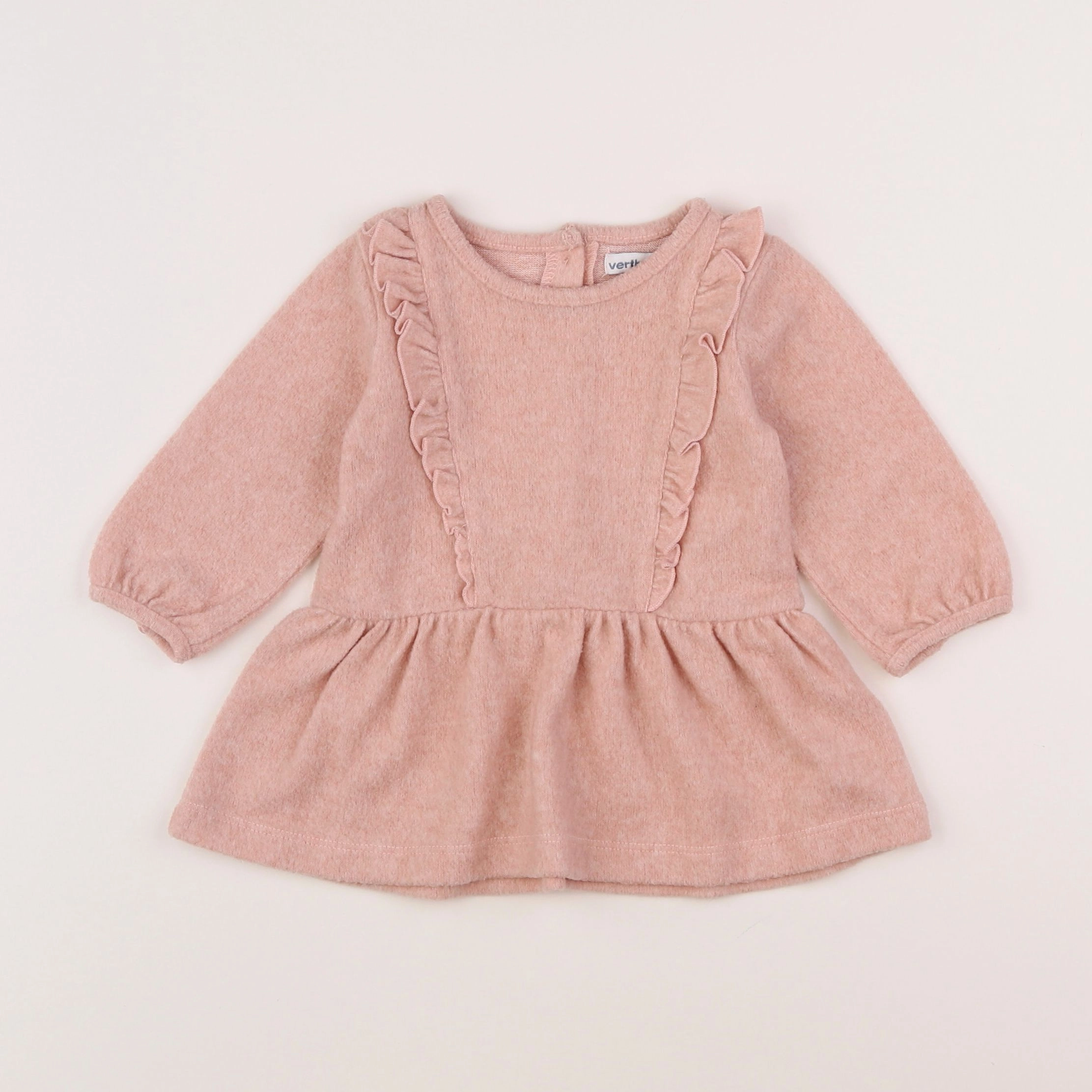 Vertbaudet - robe rose - 6 mois
