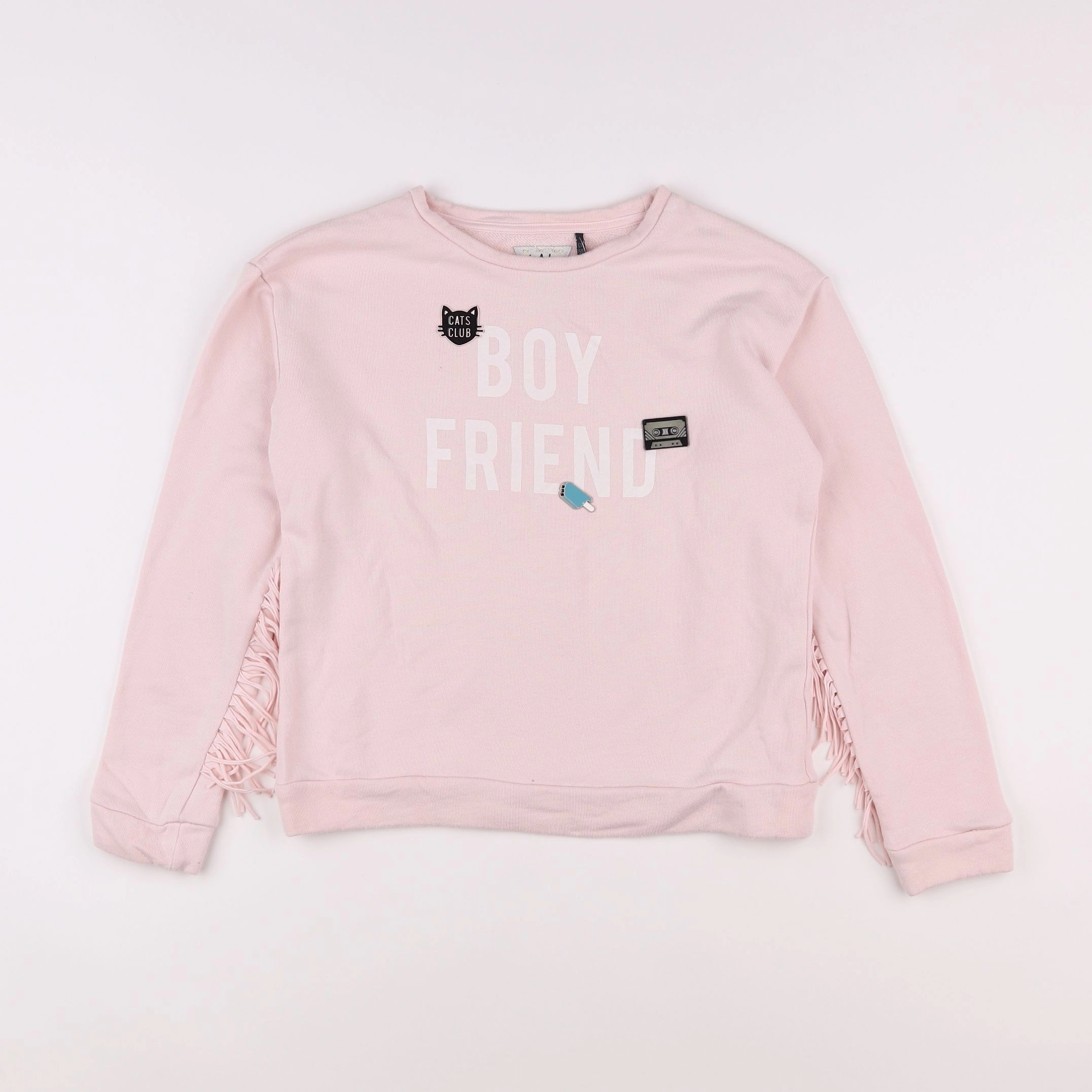 IKKS - sweat rose - 12 ans