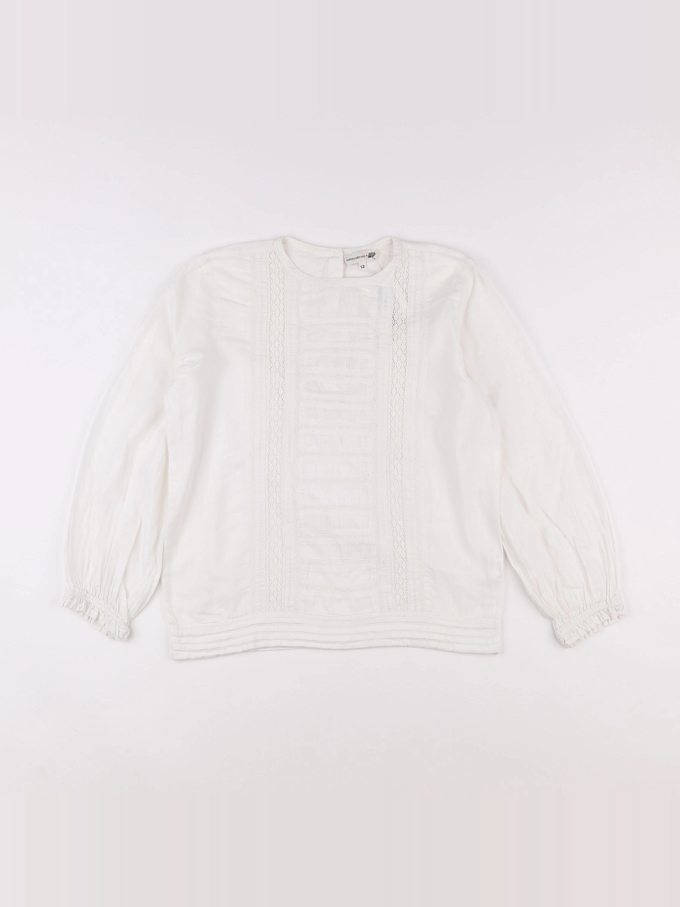 Bonton - blouse blanc - 12 ans