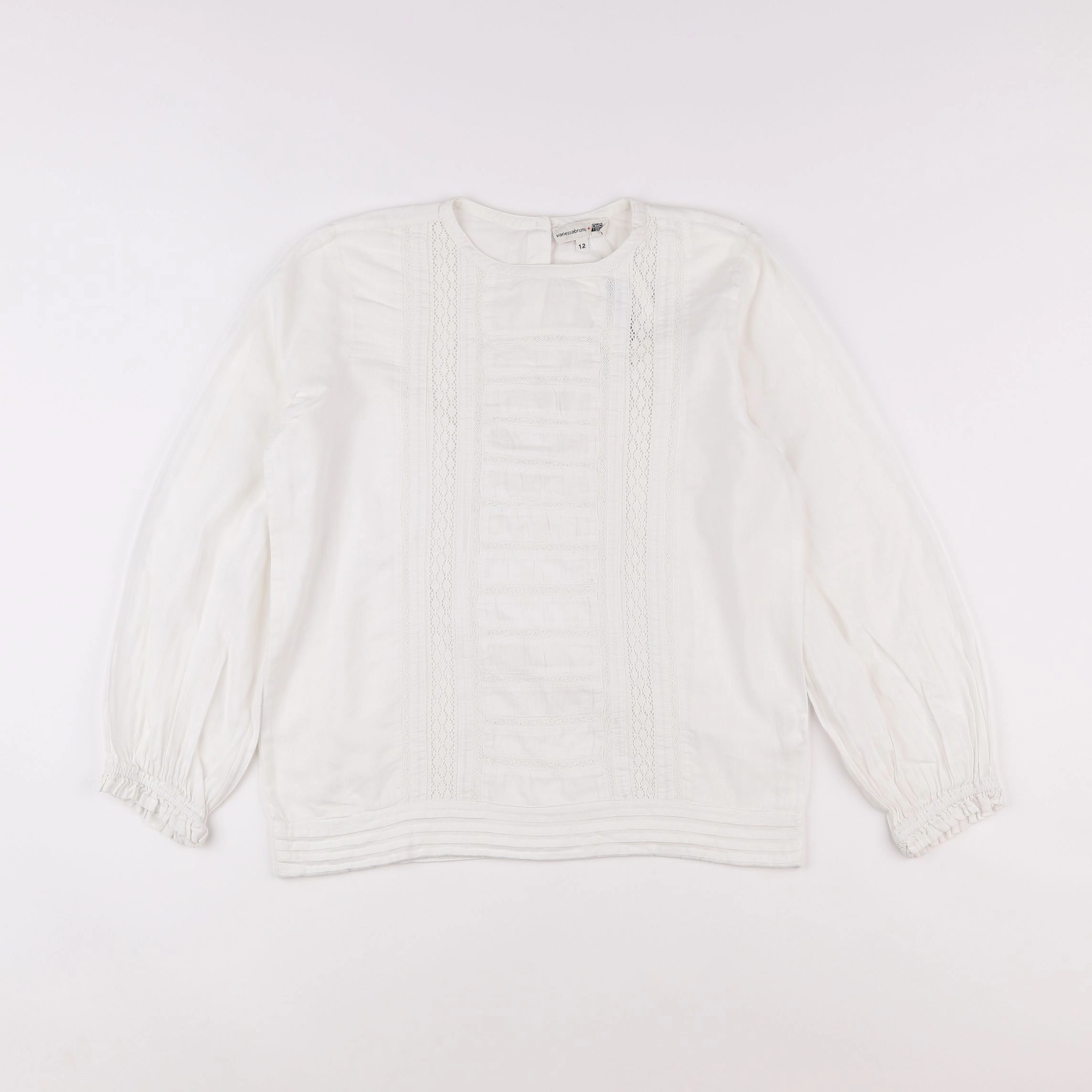 Bonton - blouse blanc - 12 ans