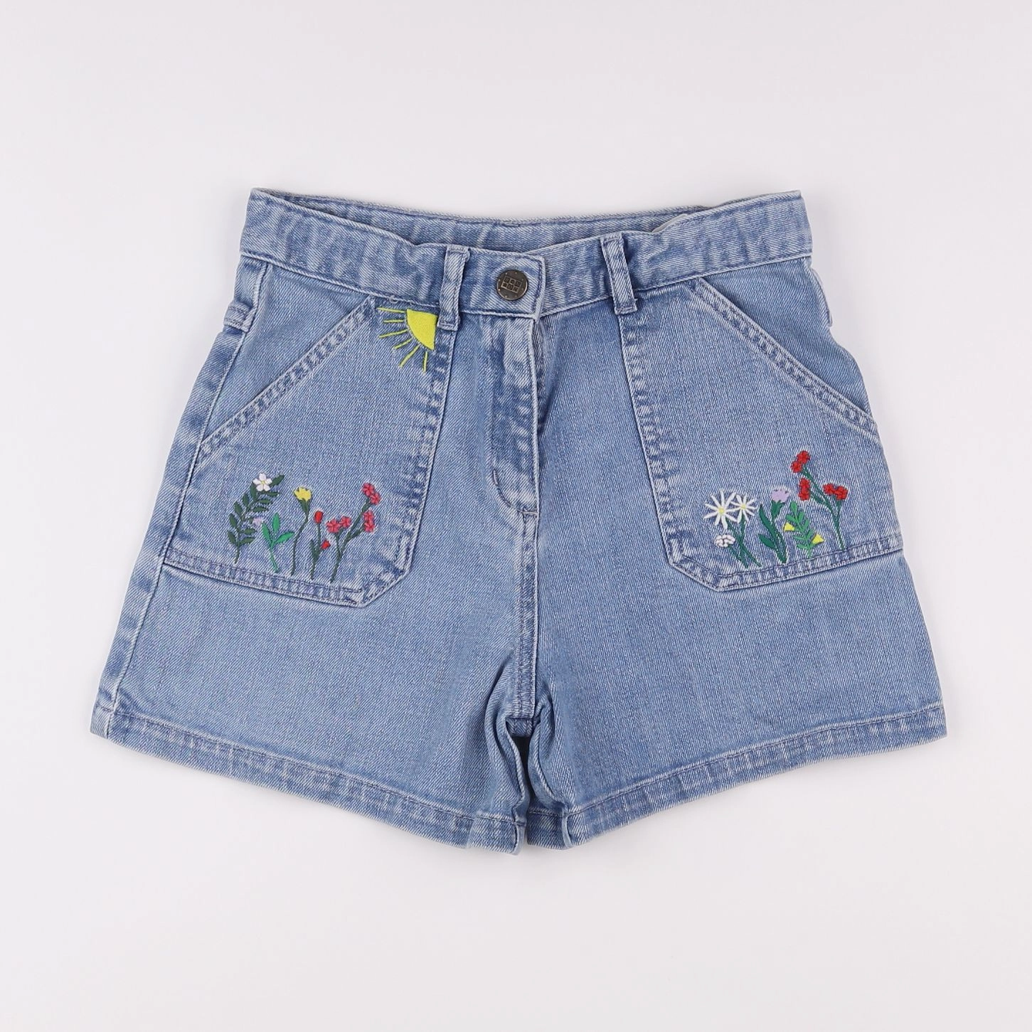 Bonton - short bleu - 12 ans