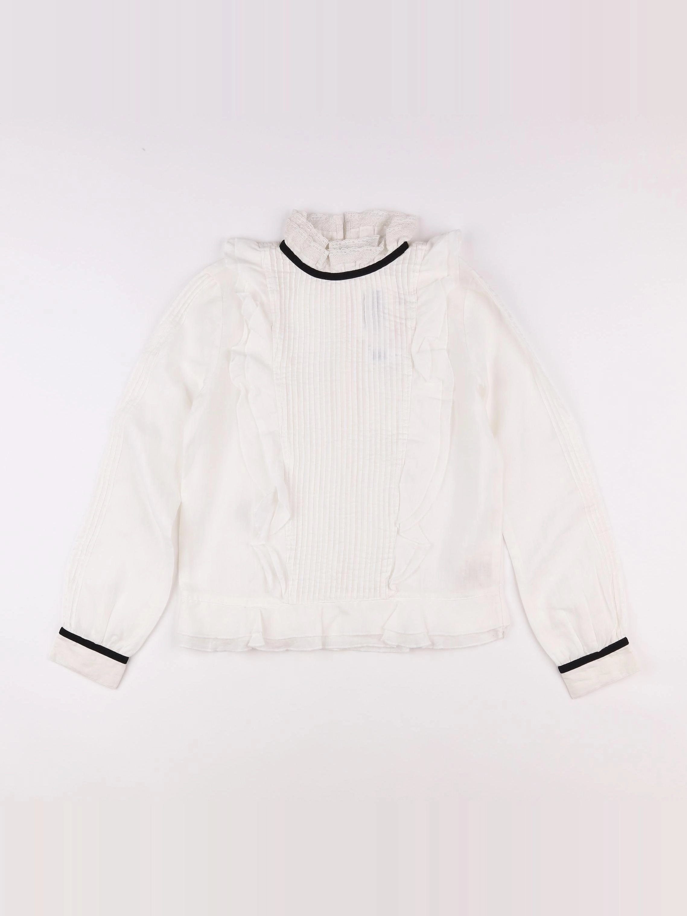 Les coyotes de Paris - blouse blanc - 12 ans