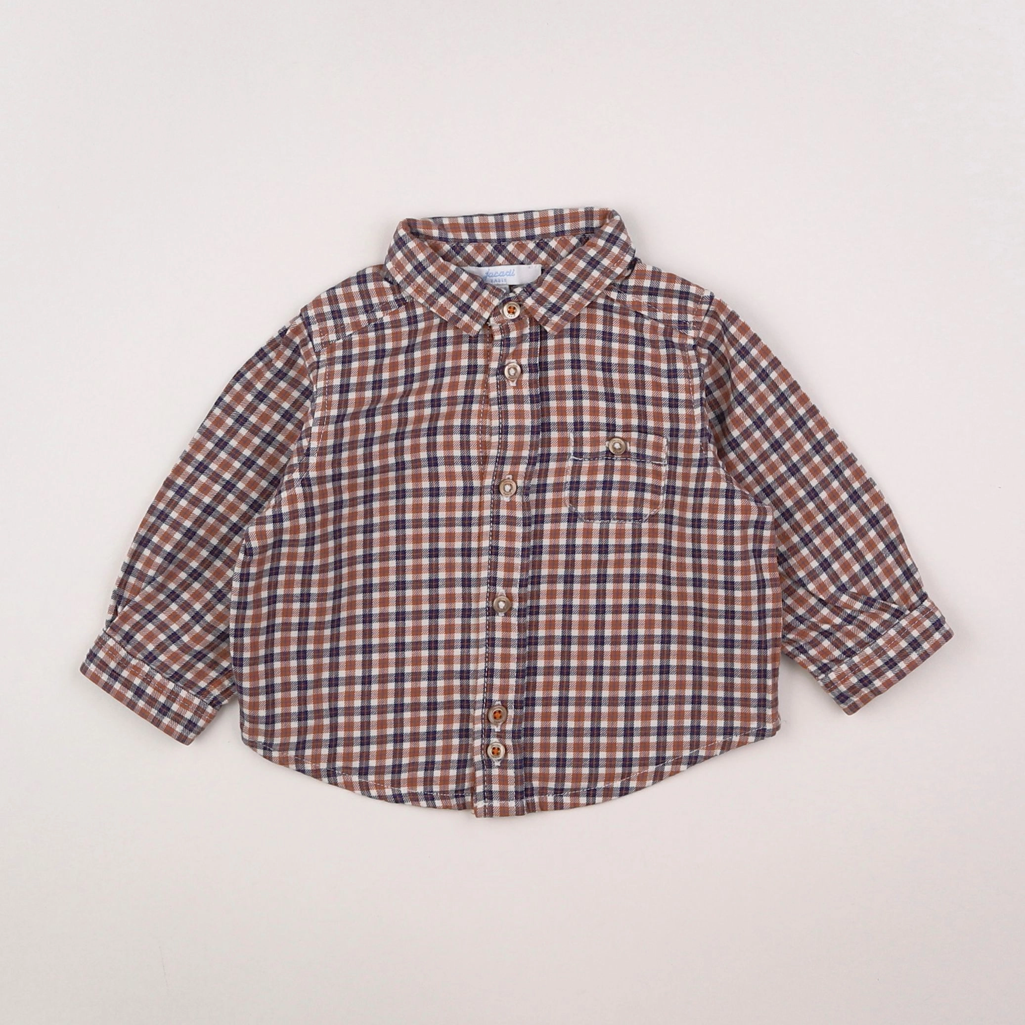 Jacadi - chemise multicolore - 6 mois