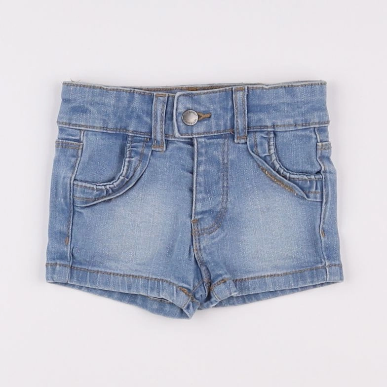 Vertbaudet - short bleu - 3 mois