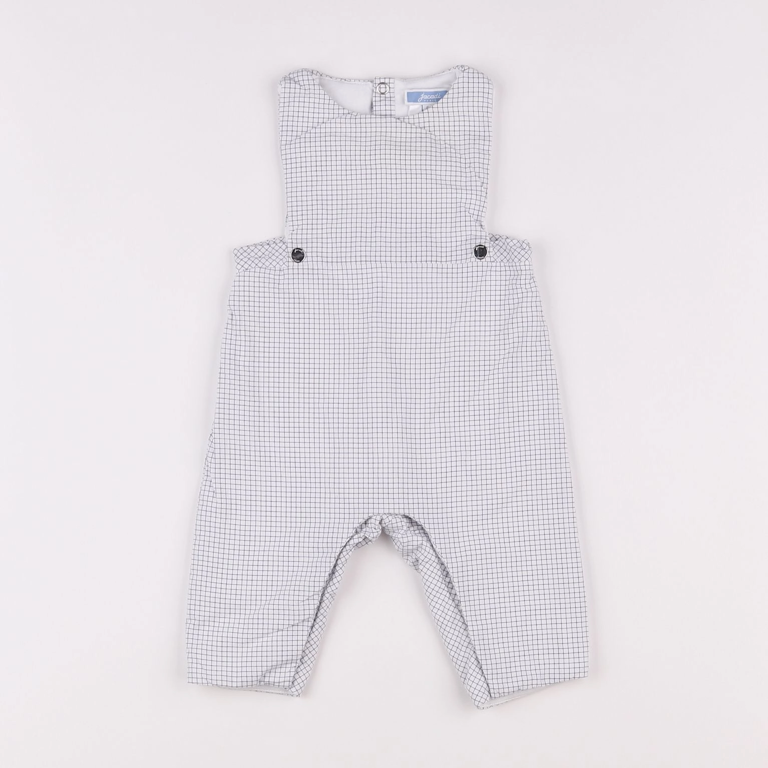 Jacadi - combinaison blanc, bleu - 6 mois