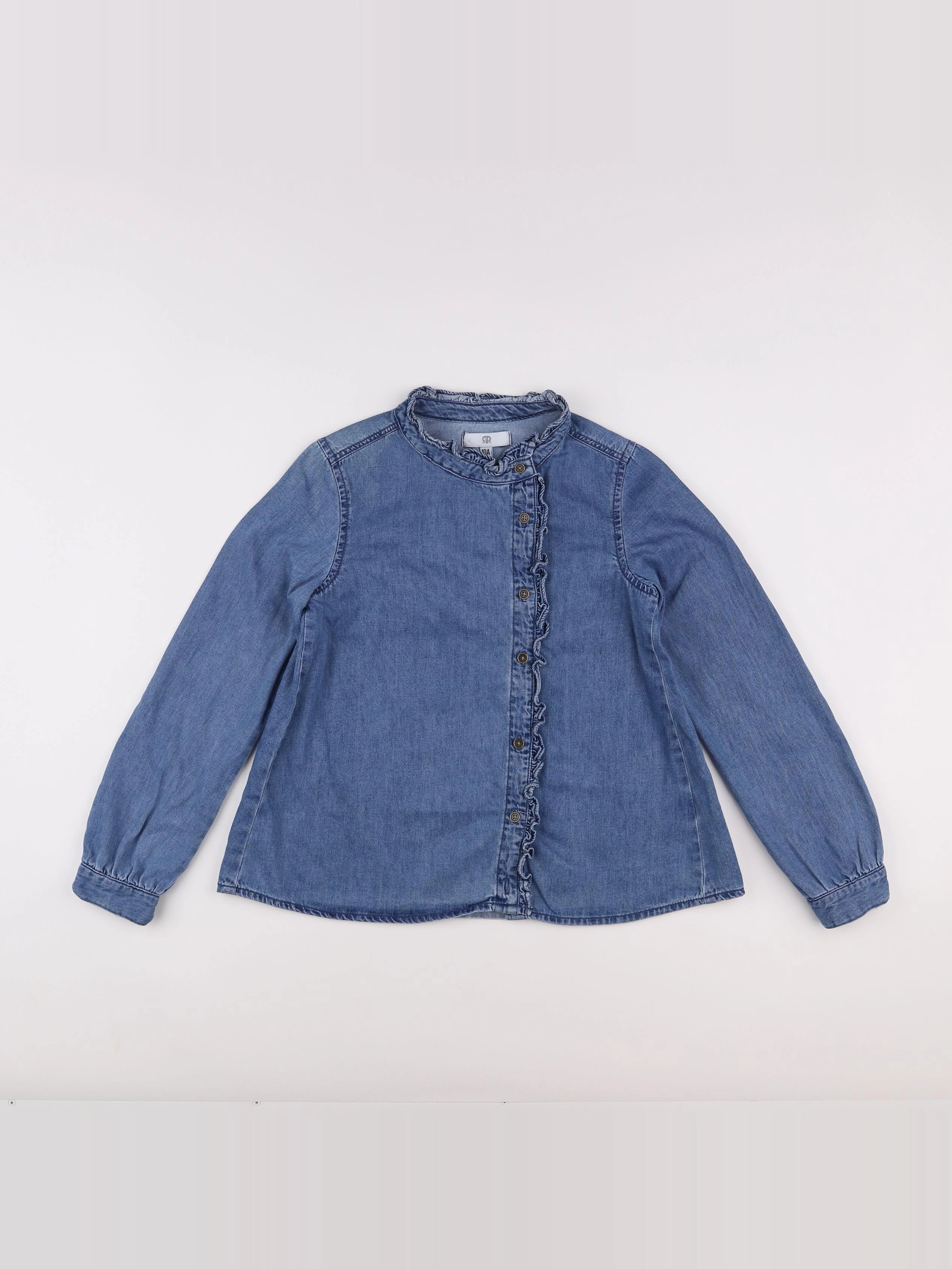 La Redoute - chemise bleu - 10 ans