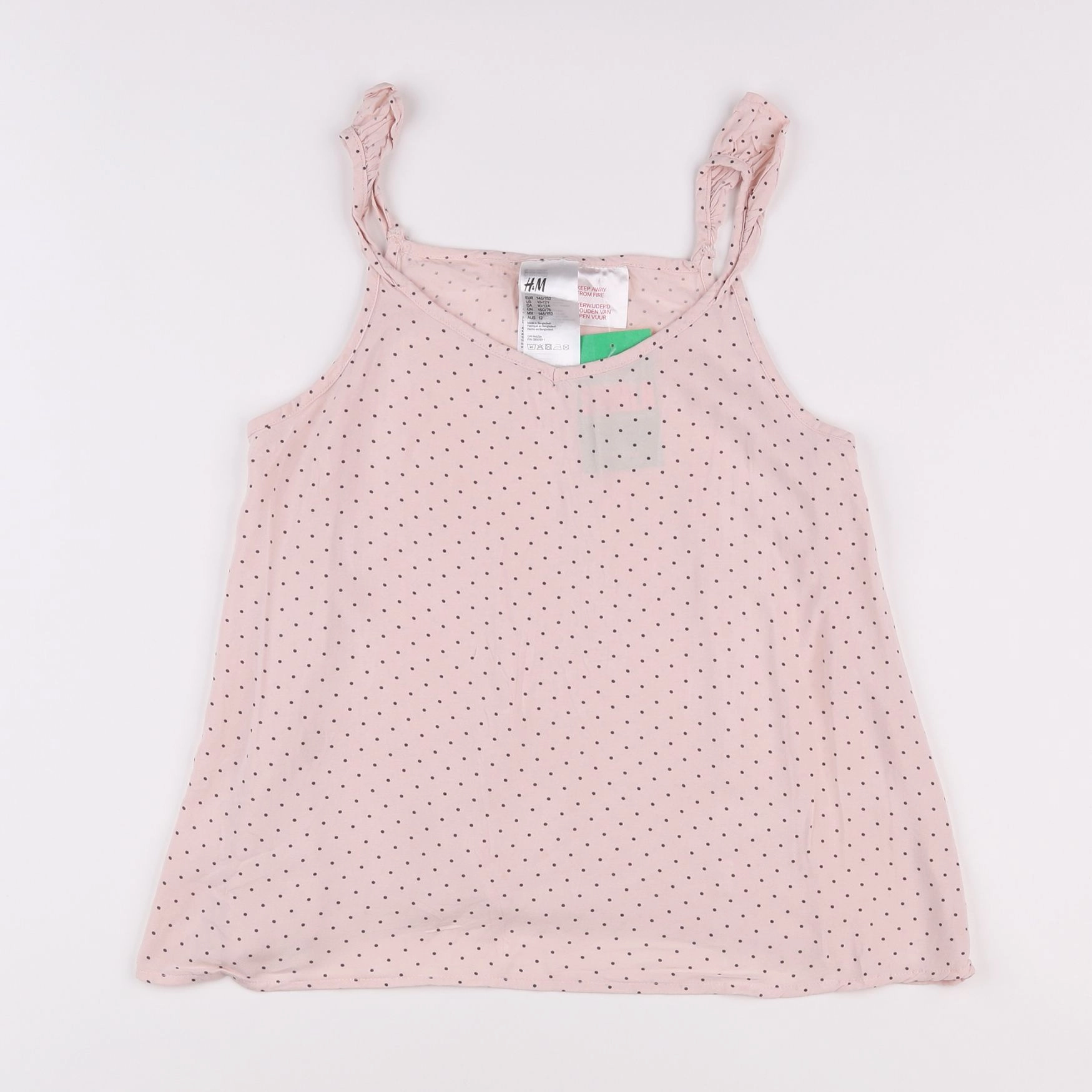 H&M - blouse rose - 10/12 ans