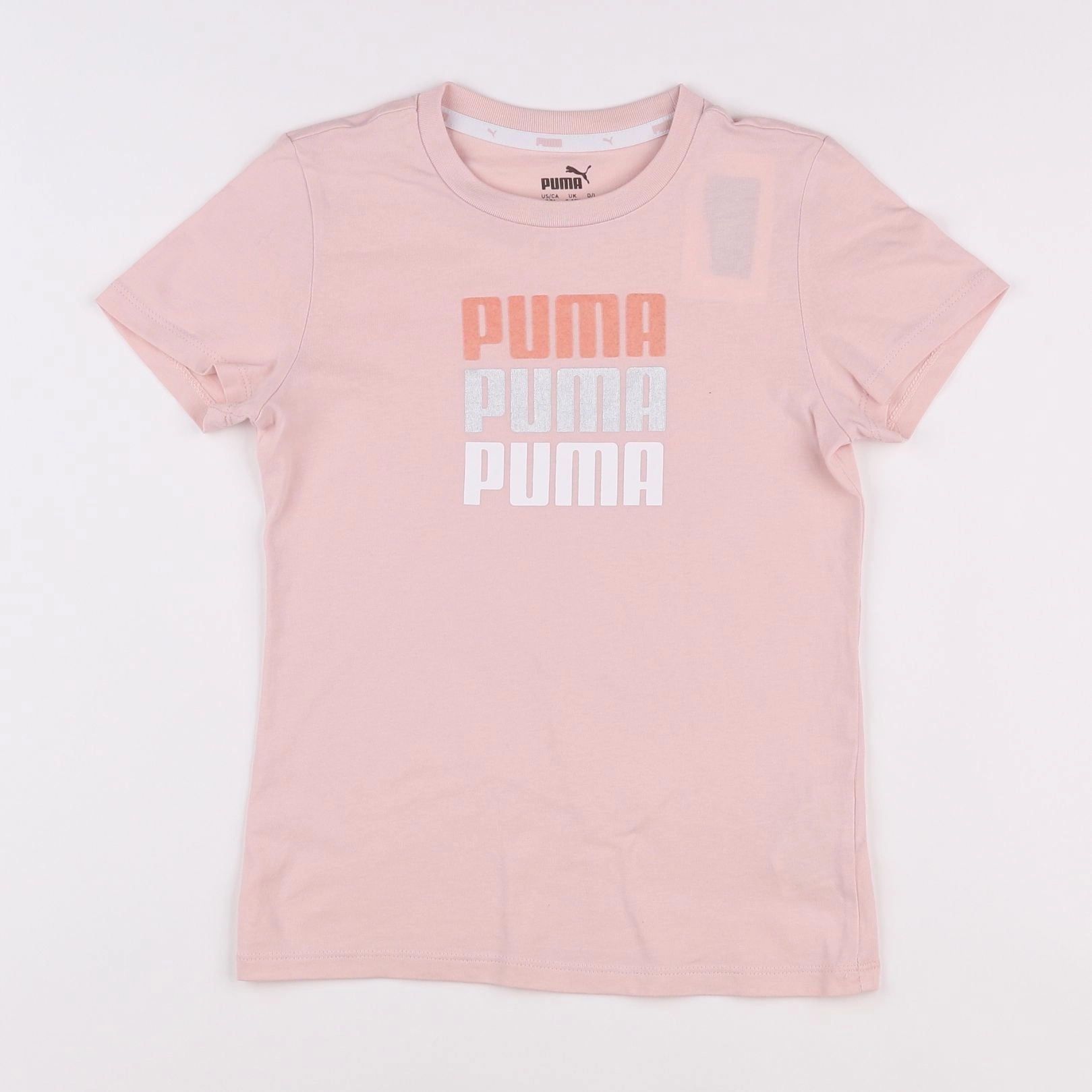 Puma - tee-shirt rose - 9/10 ans