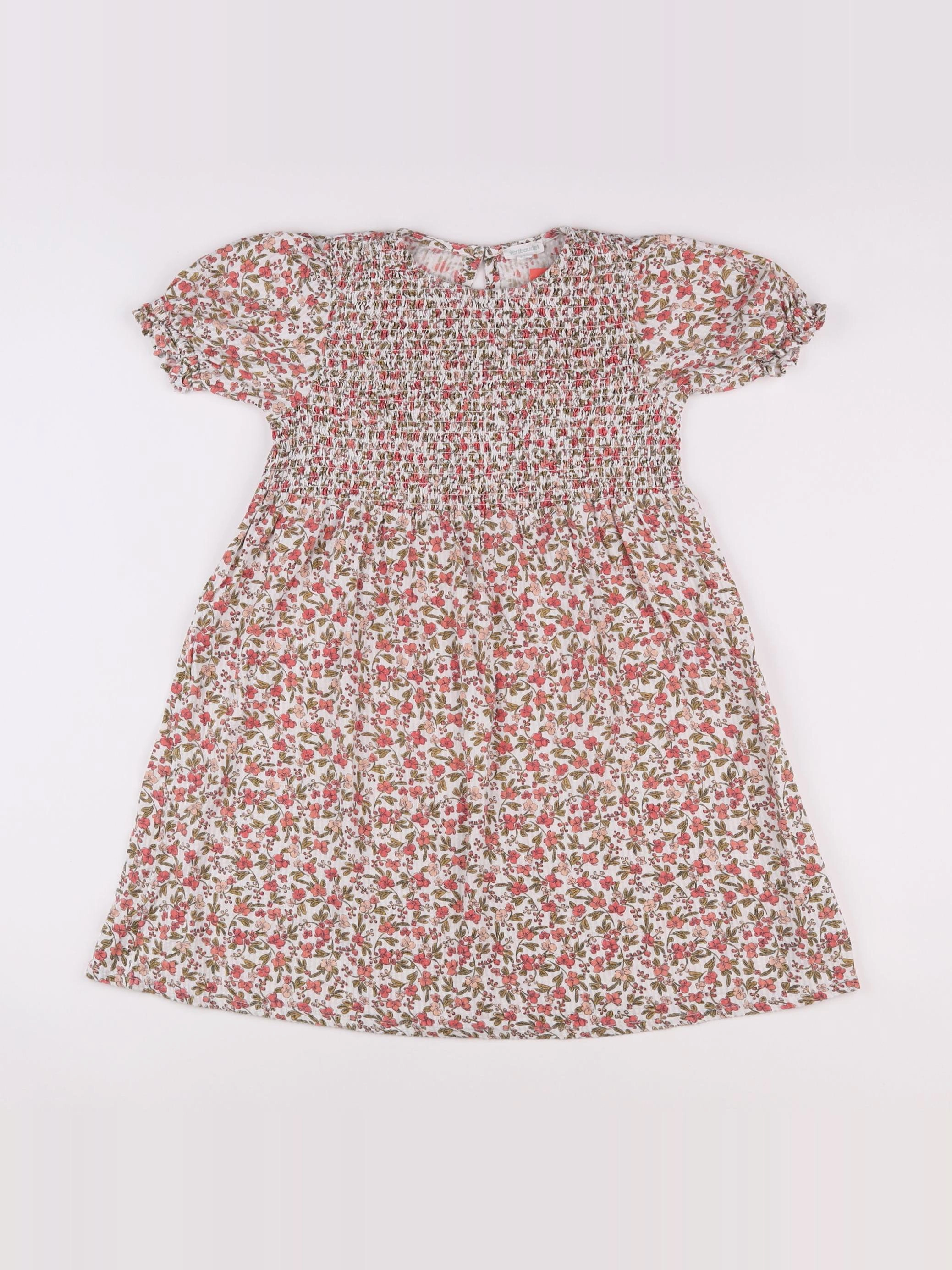 Vertbaudet - robe multicolore - 9 ans