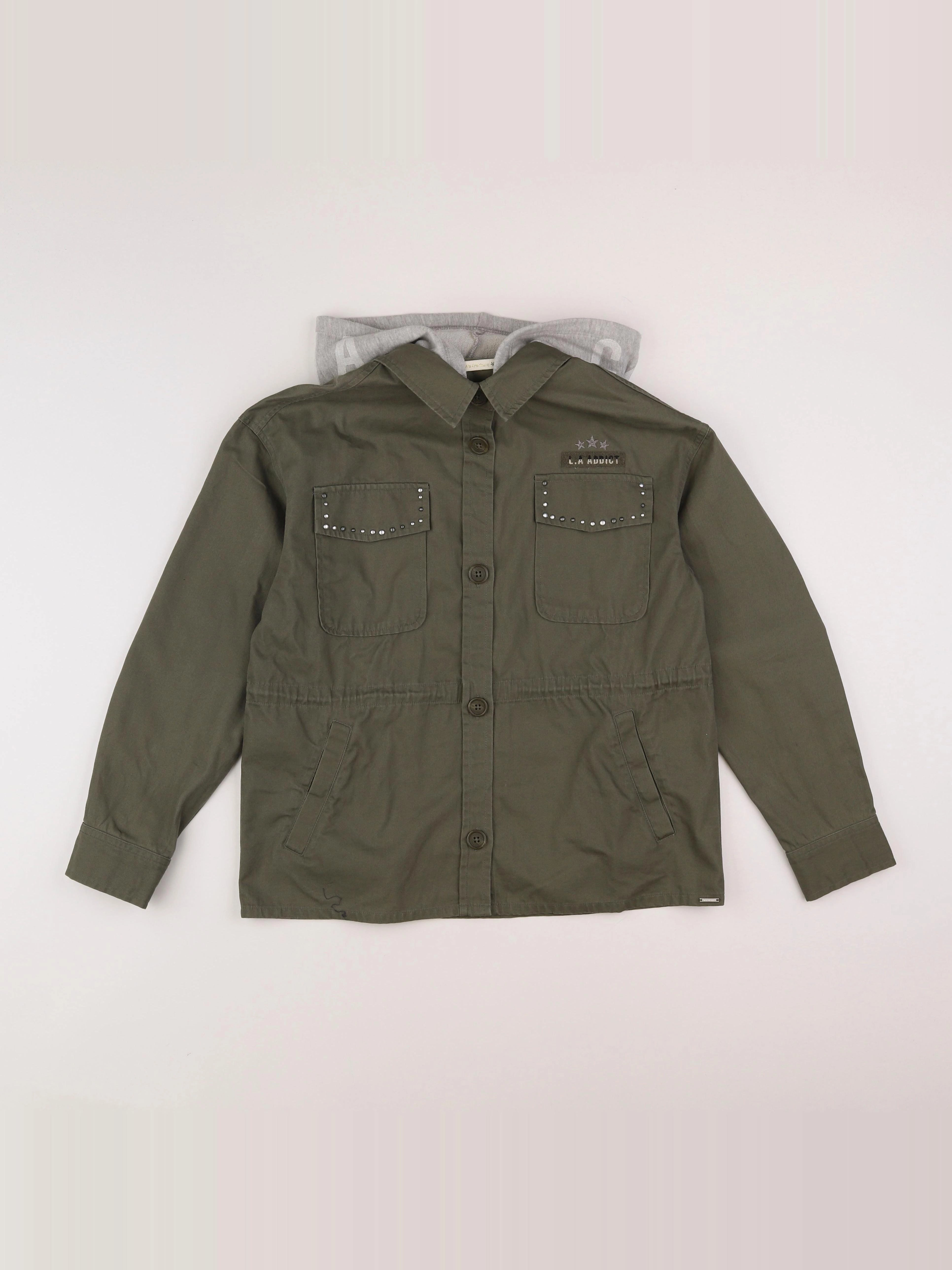 IKKS - veste vert - 12 ans