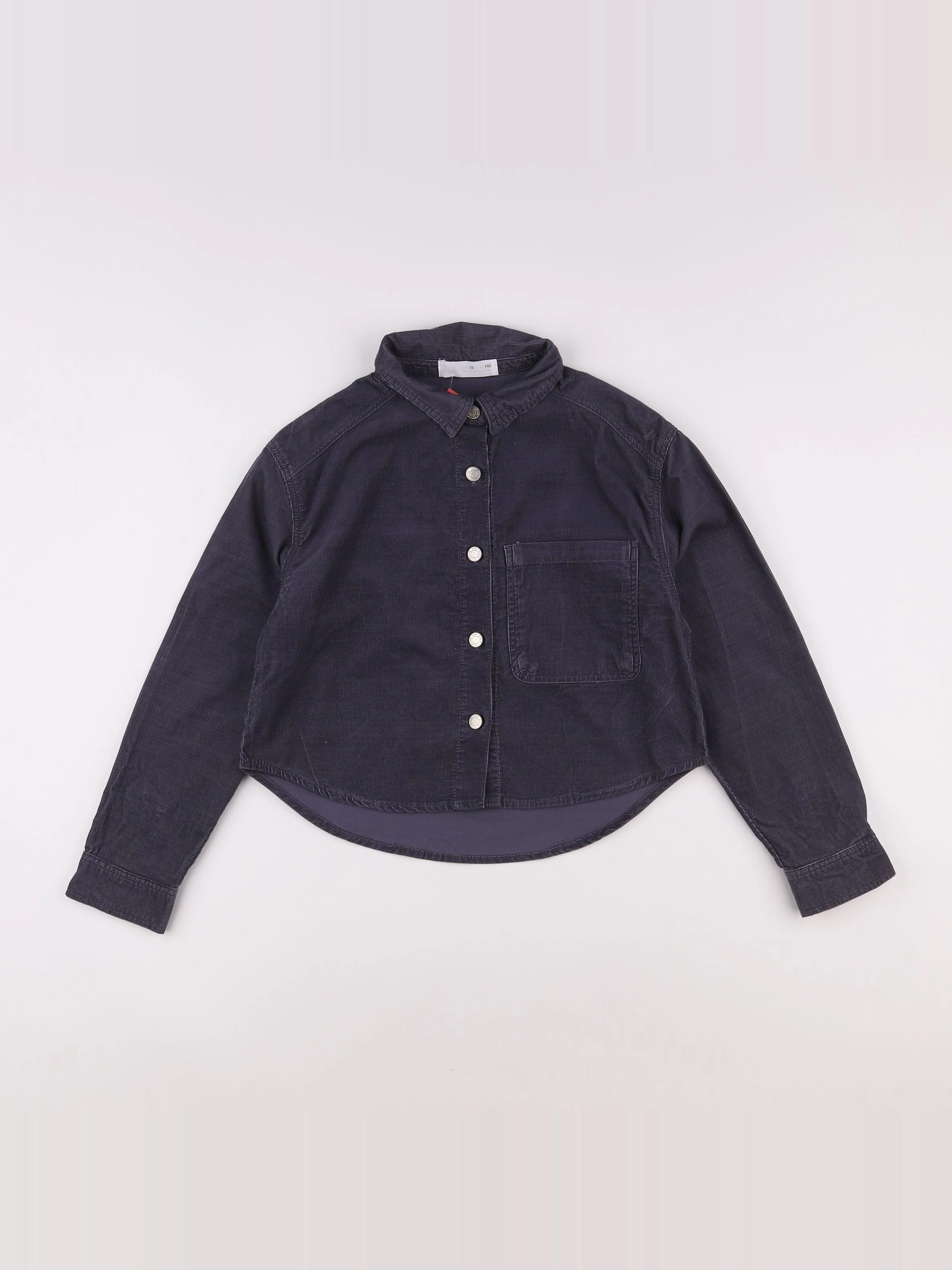 Zara - chemise gris - 10 ans
