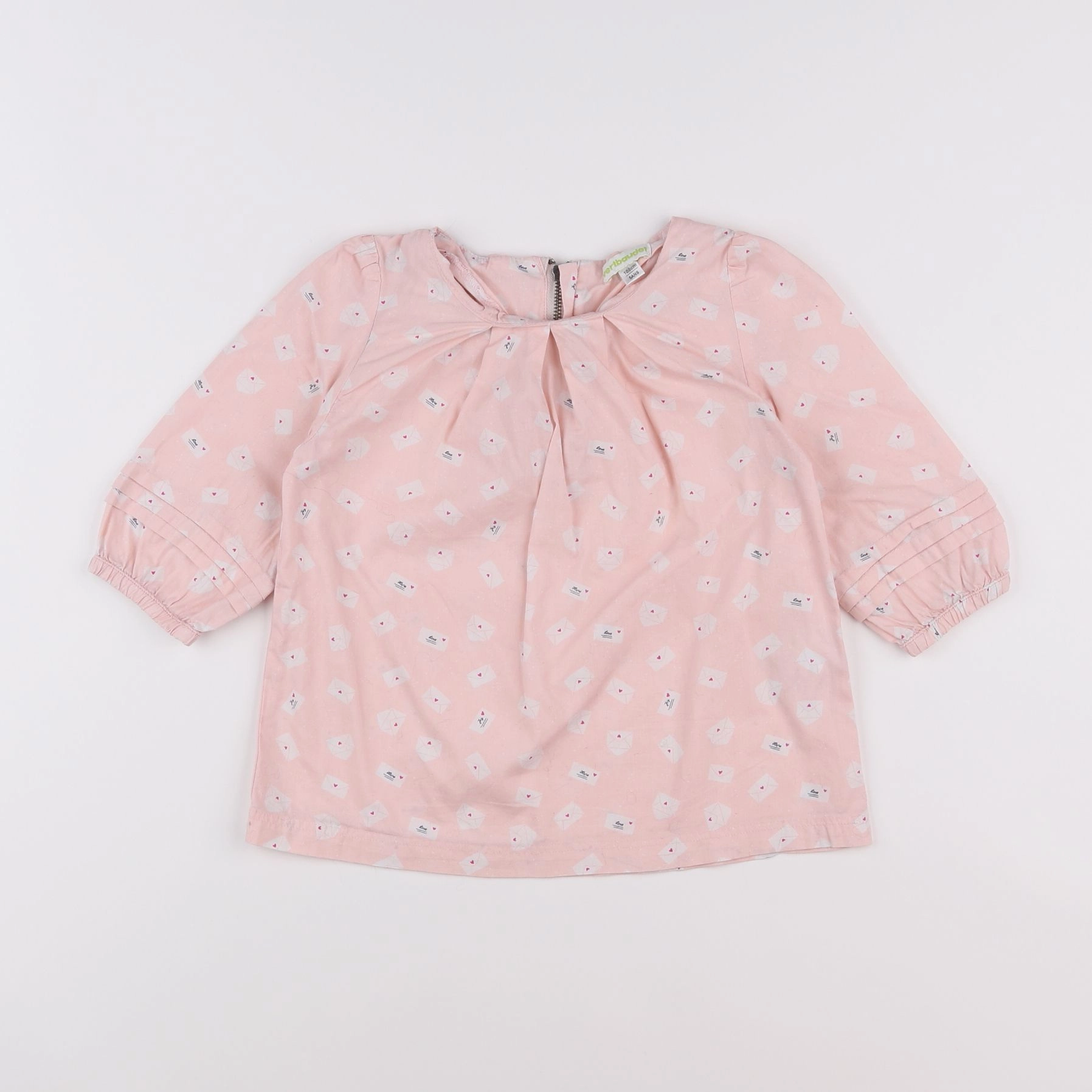 Vertbaudet - blouse rose - 5 ans