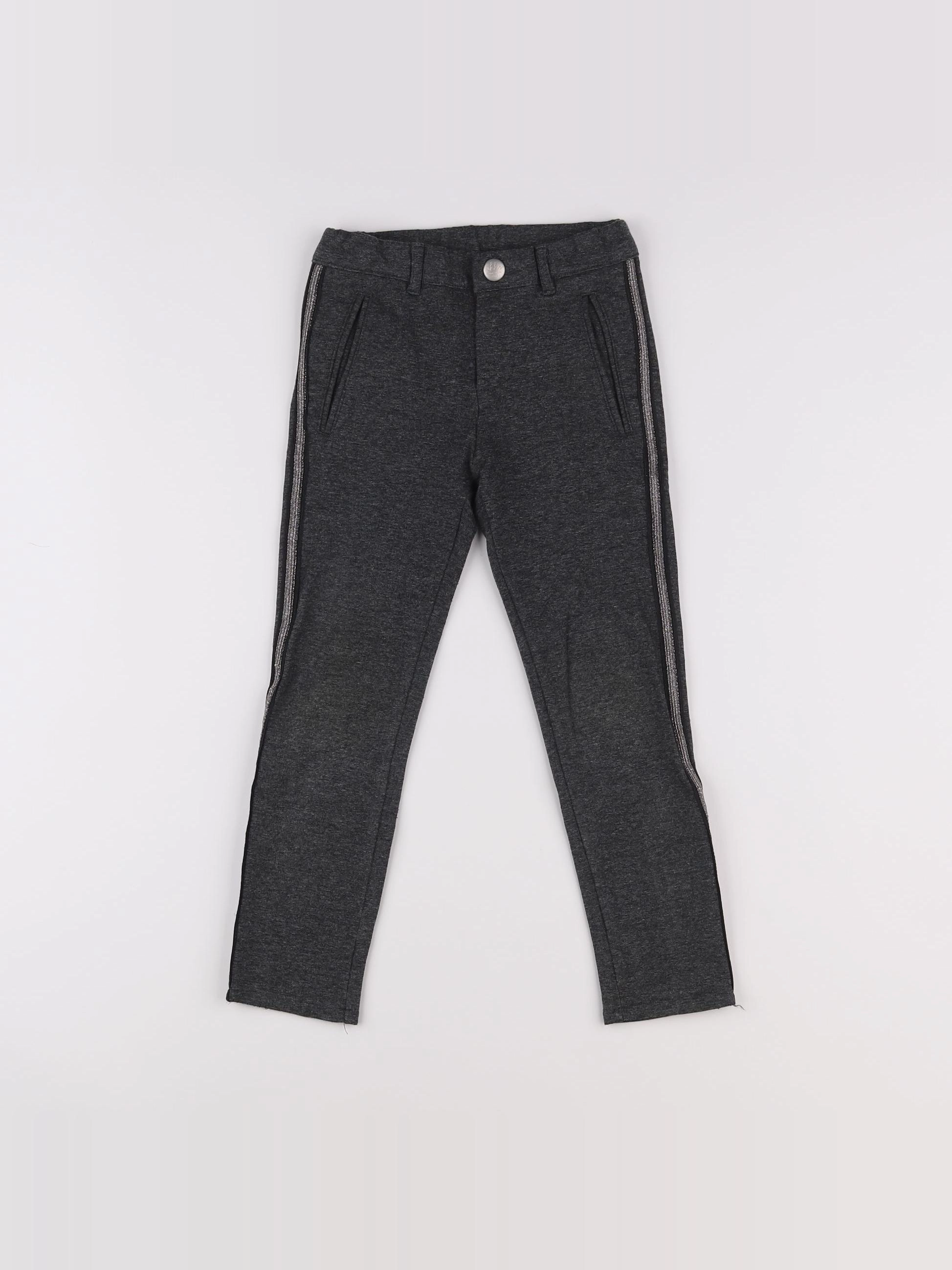 IKKS - pantalon gris - 6 ans