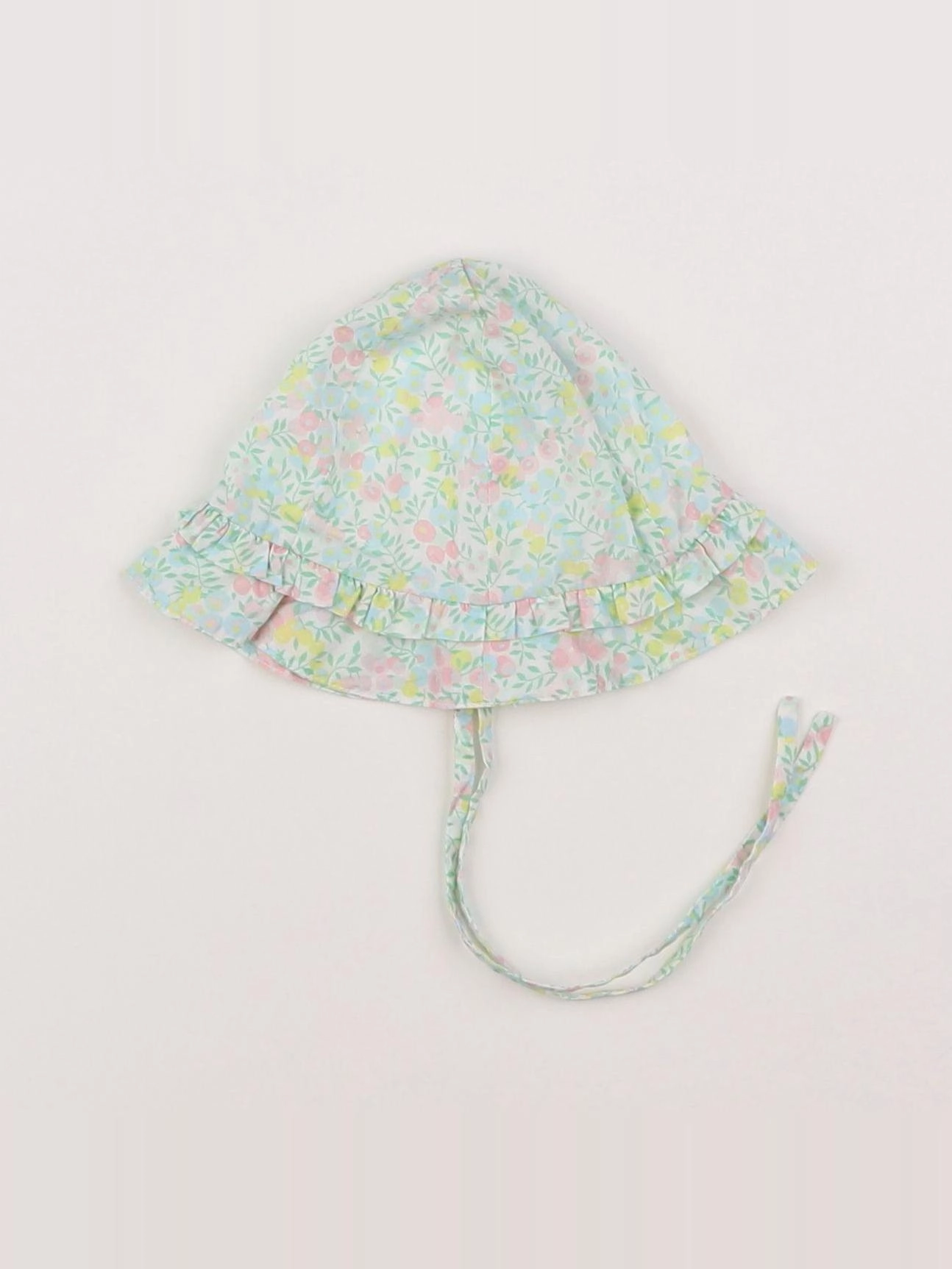 Jacadi - chapeau liberty vert - 3/6 mois