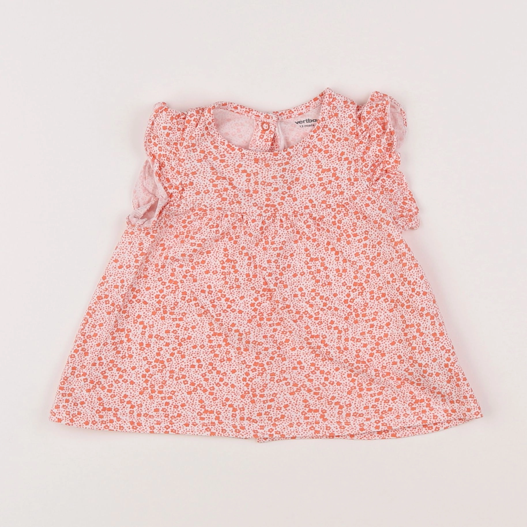Vertbaudet - tee-shirt multicolore - 12 mois