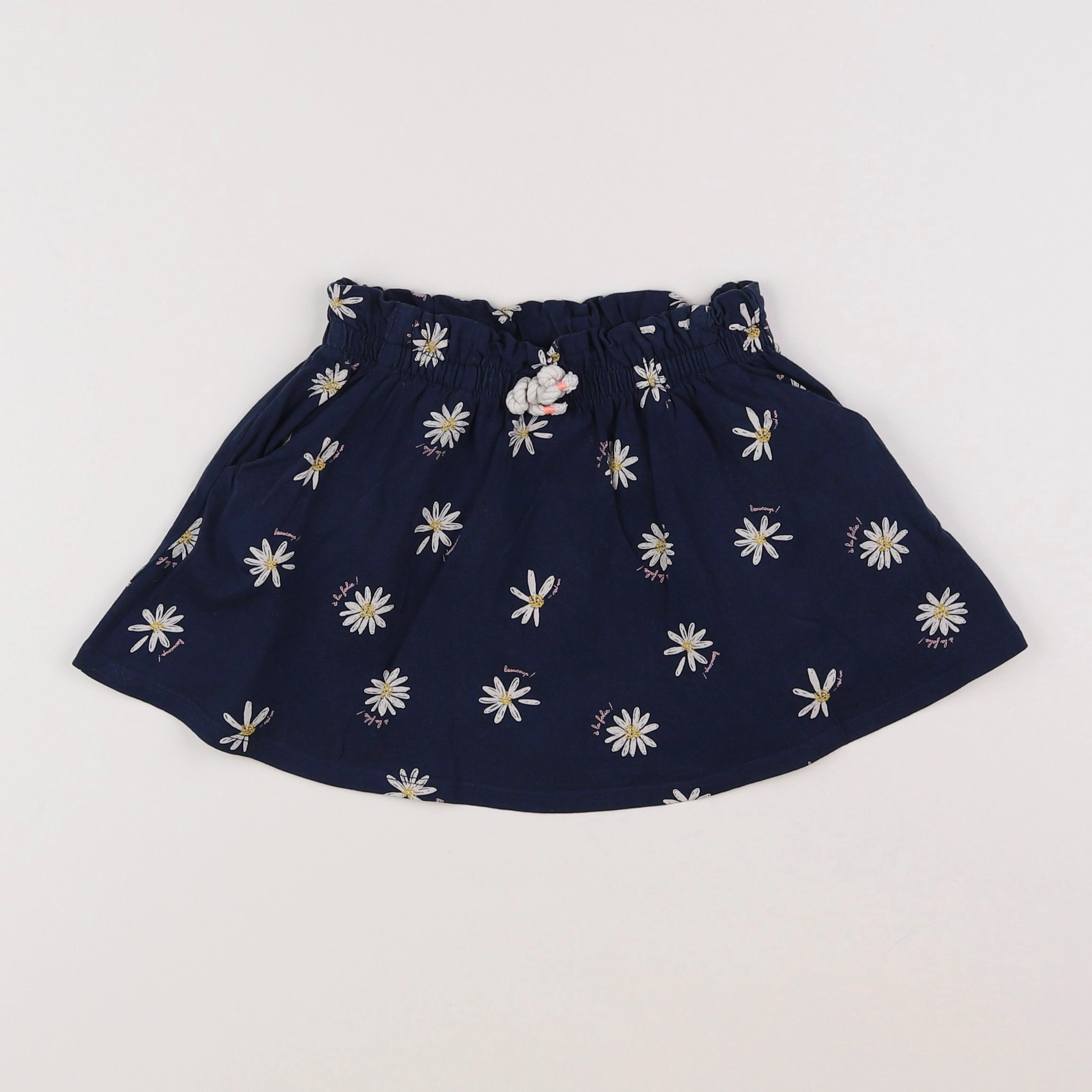 Vertbaudet - jupe bleu - 2 ans