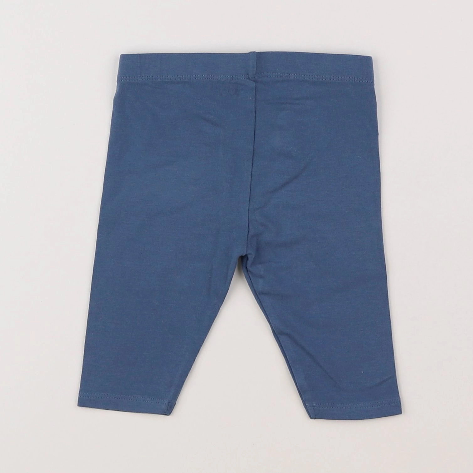 Vertbaudet - legging bleu - 12 mois