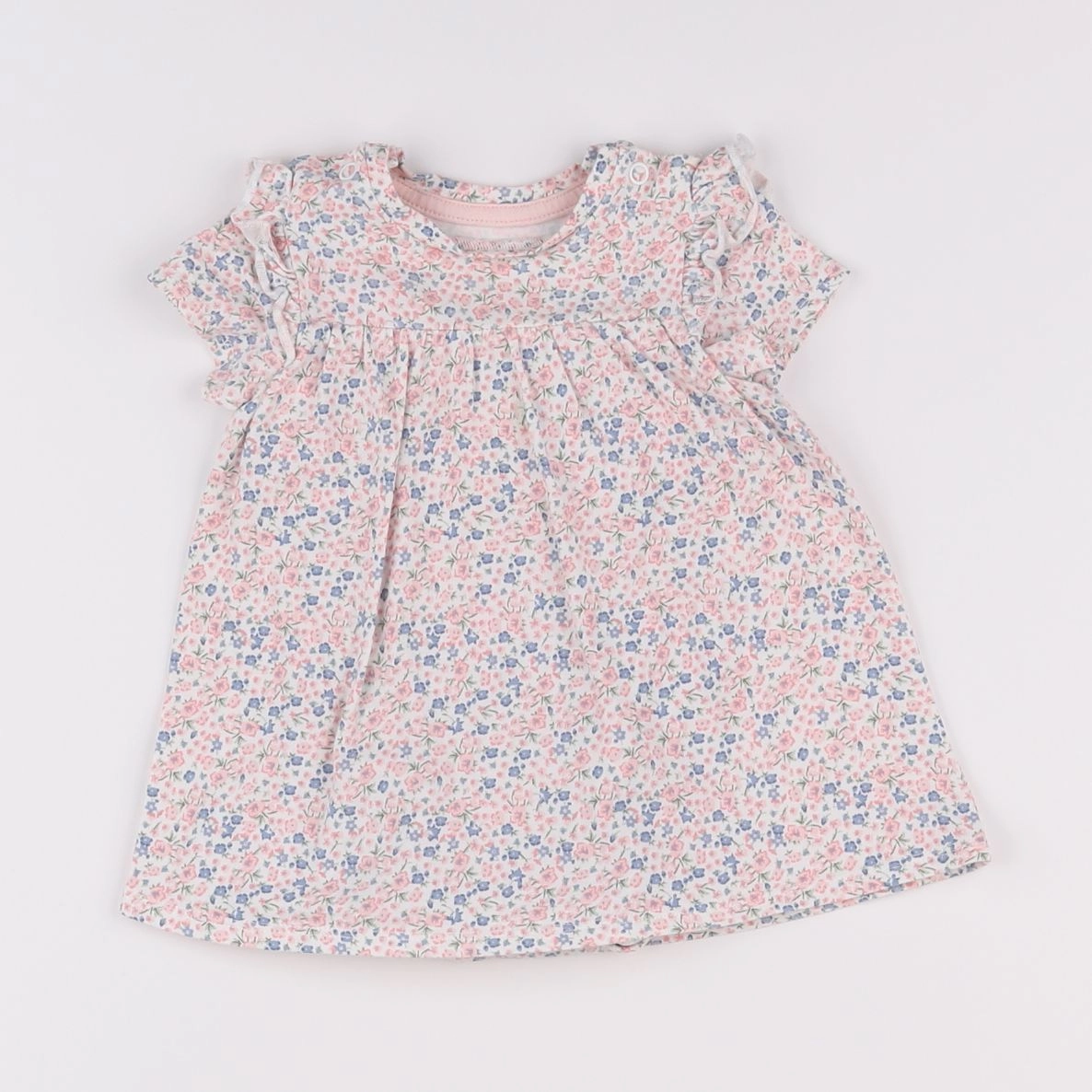 H&M - body robe rose - 3/6 mois