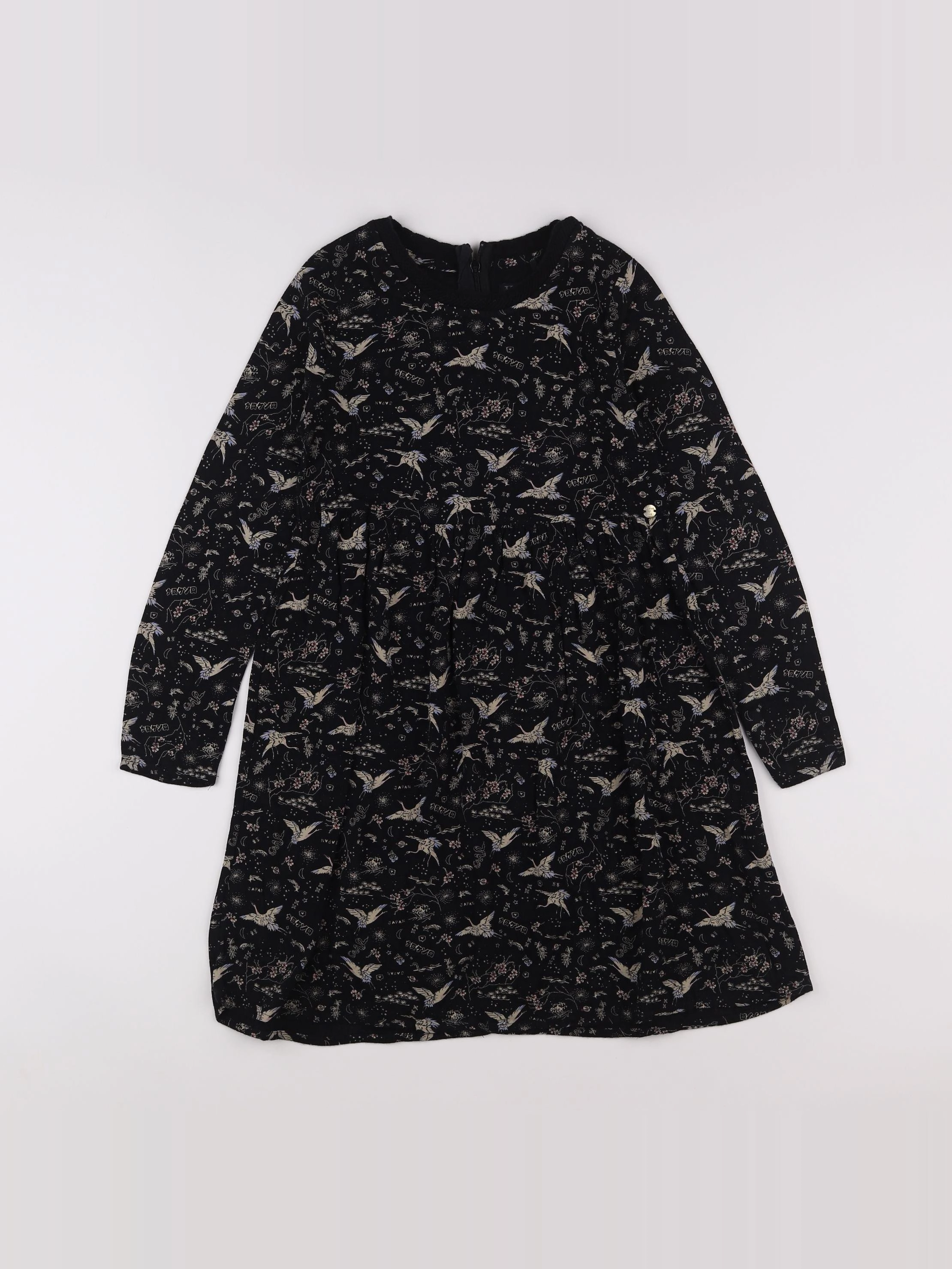 IKKS - robe noir - 10 ans