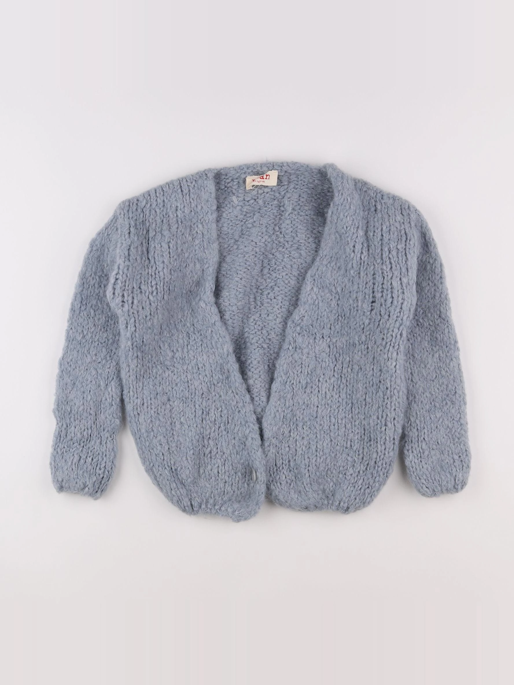 Maan - gilet bleu - 8 ans