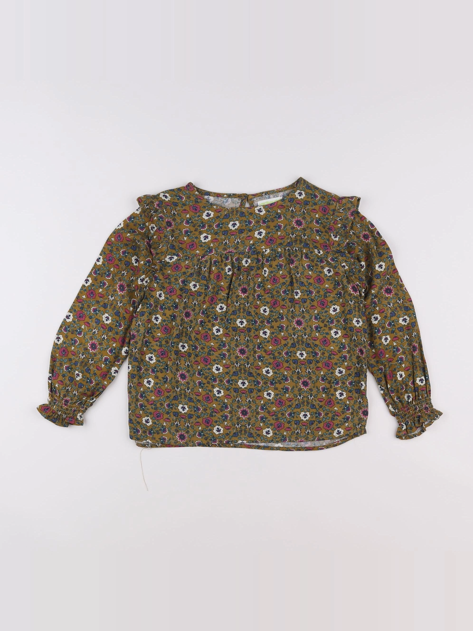 Vertbaudet - blouse multicolore - 6 ans