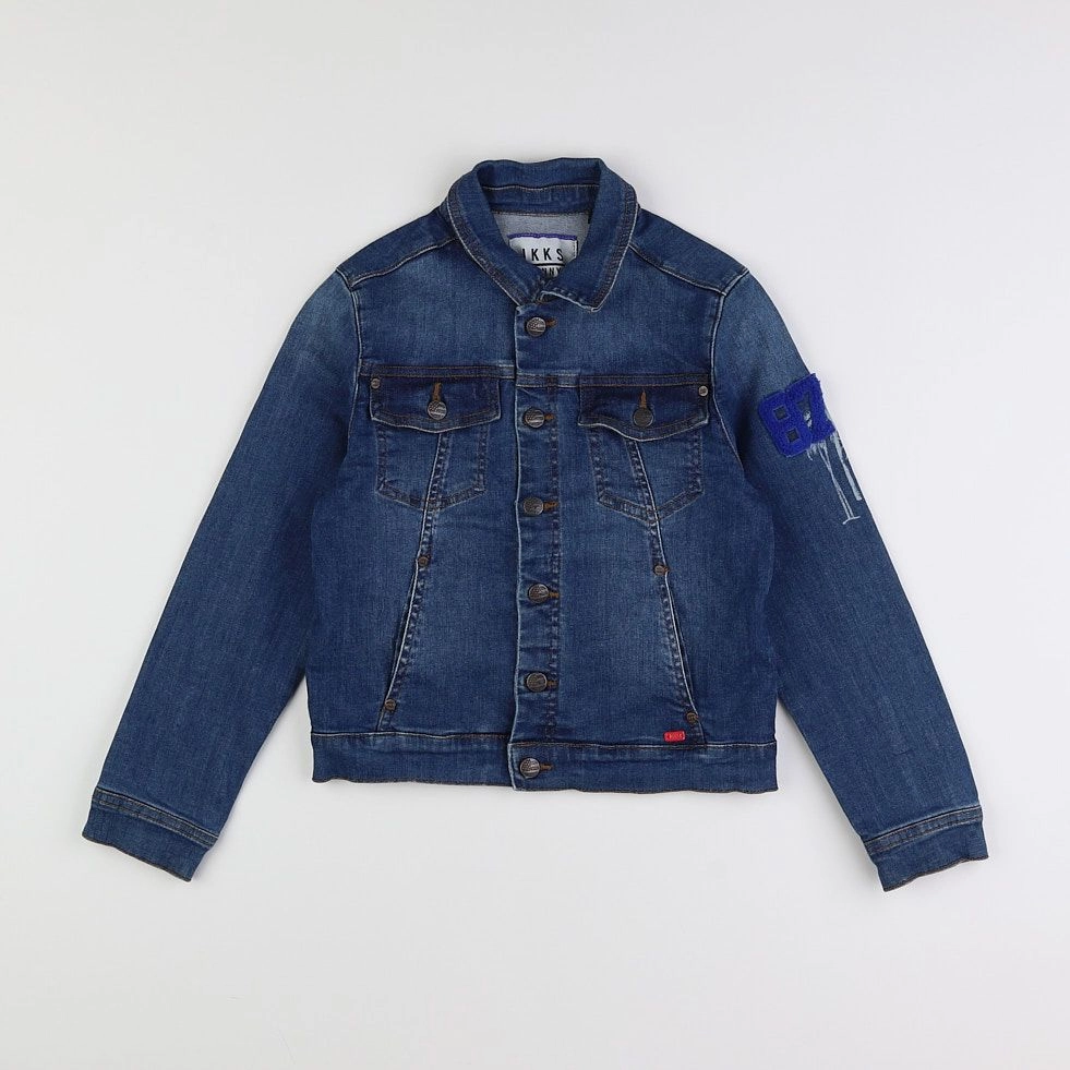 IKKS - veste bleu - 8 ans