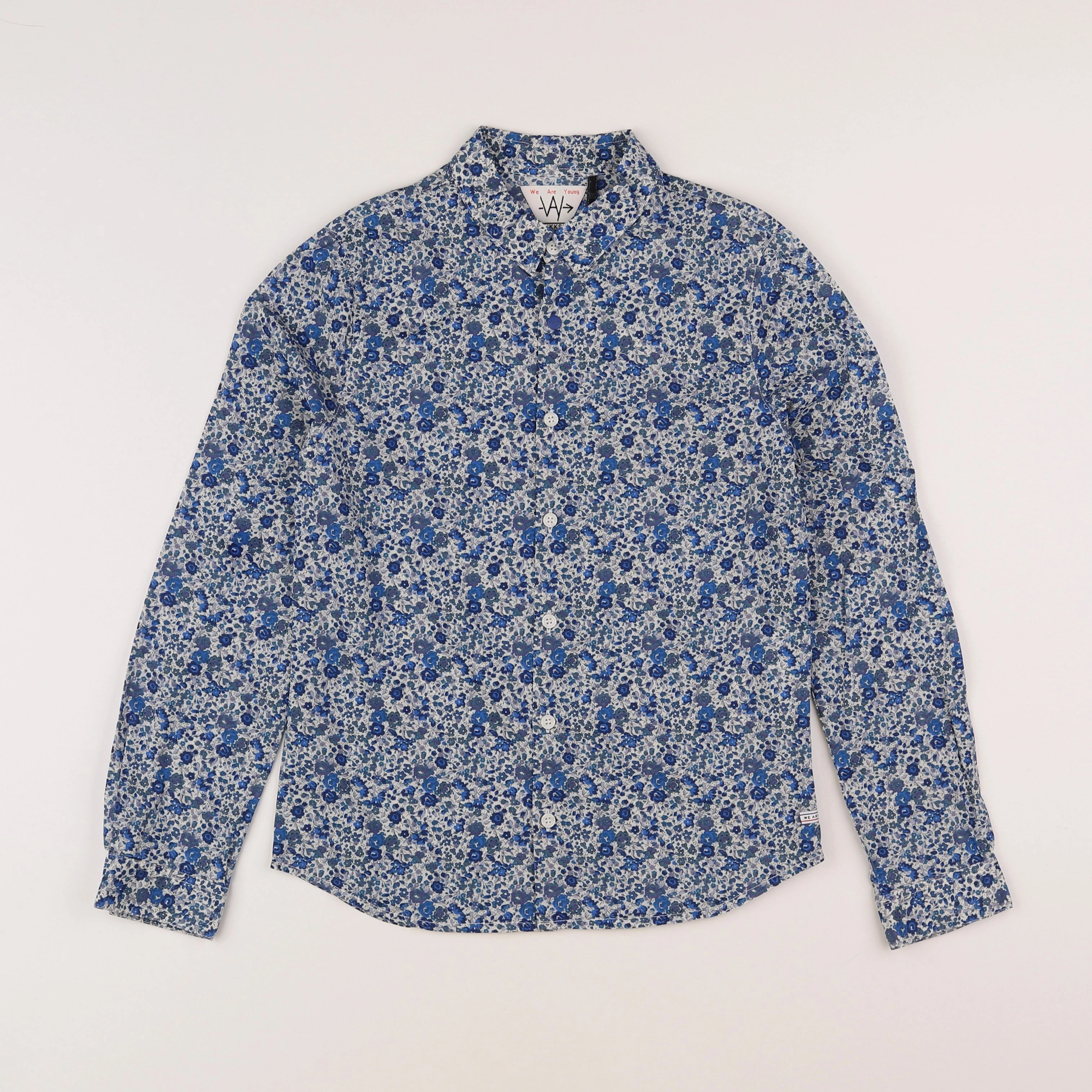 IKKS - chemise bleu - 10 ans