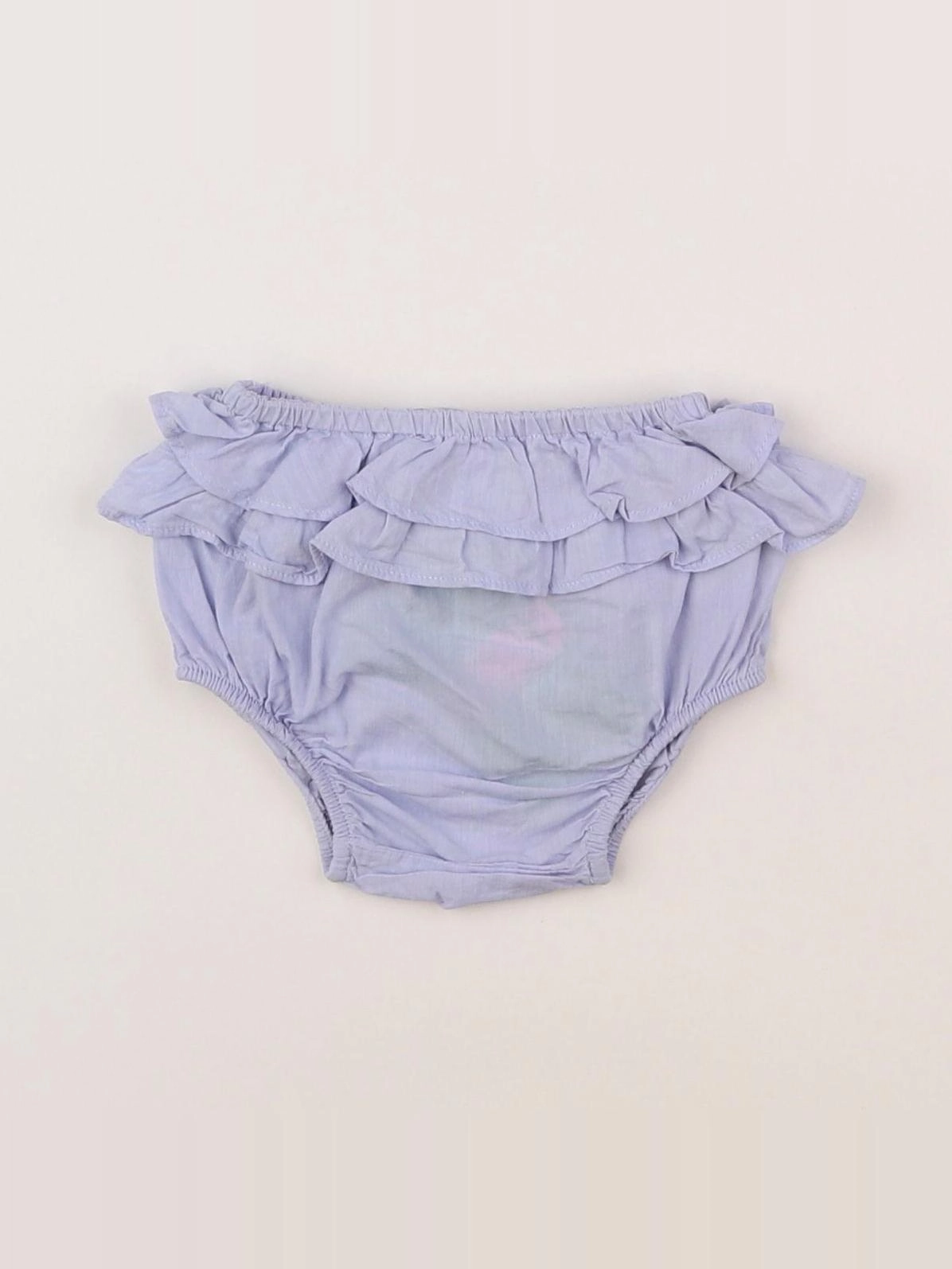 Jacadi - bloomer volants au dos bleu - 1 mois