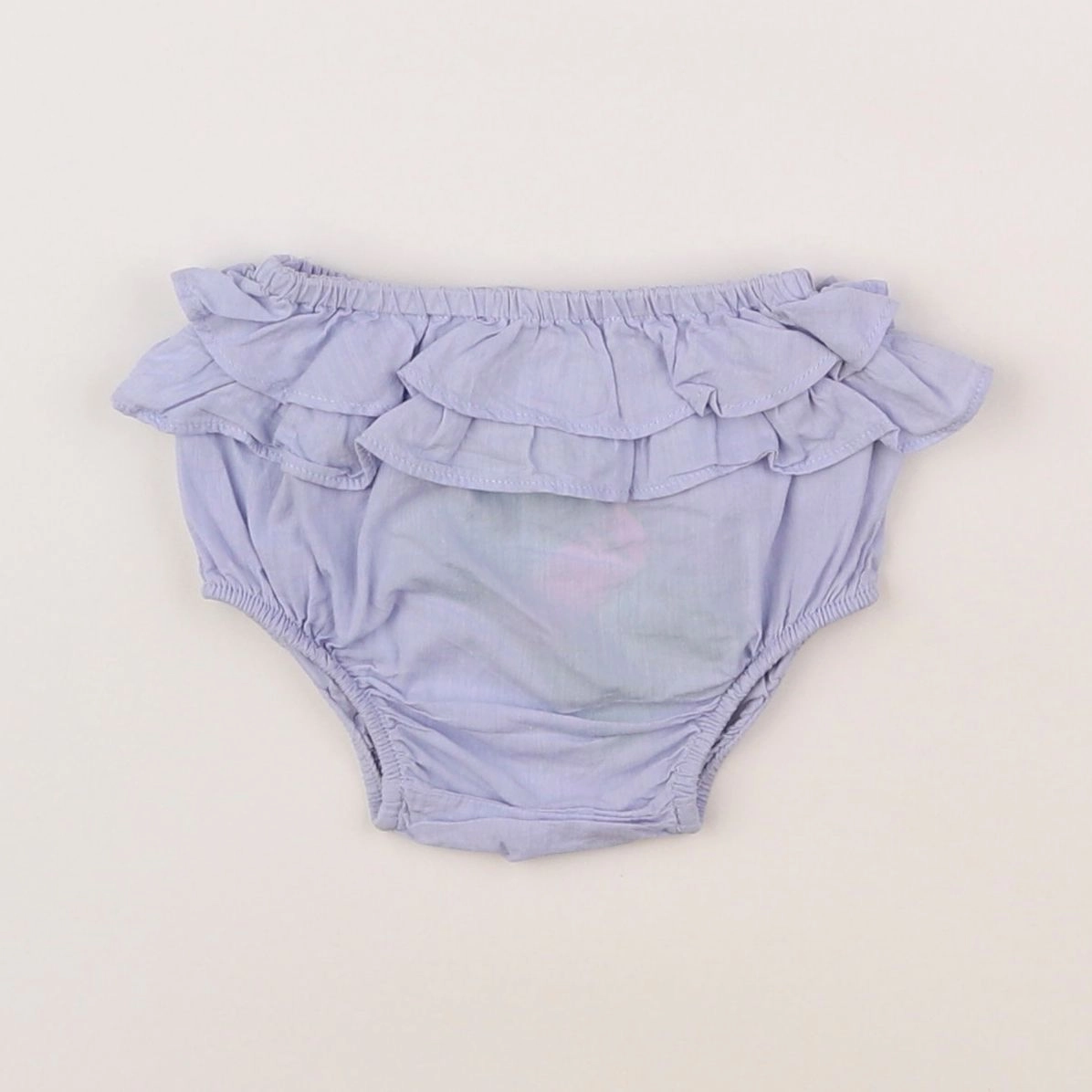 Jacadi - bloomer volants au dos bleu - 1 mois
