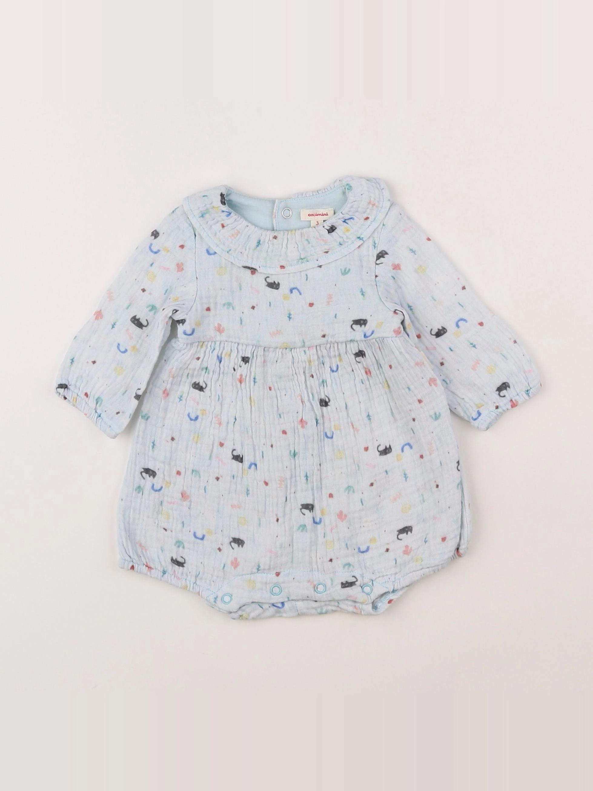 Catimini - combinaison bleu - 3 mois