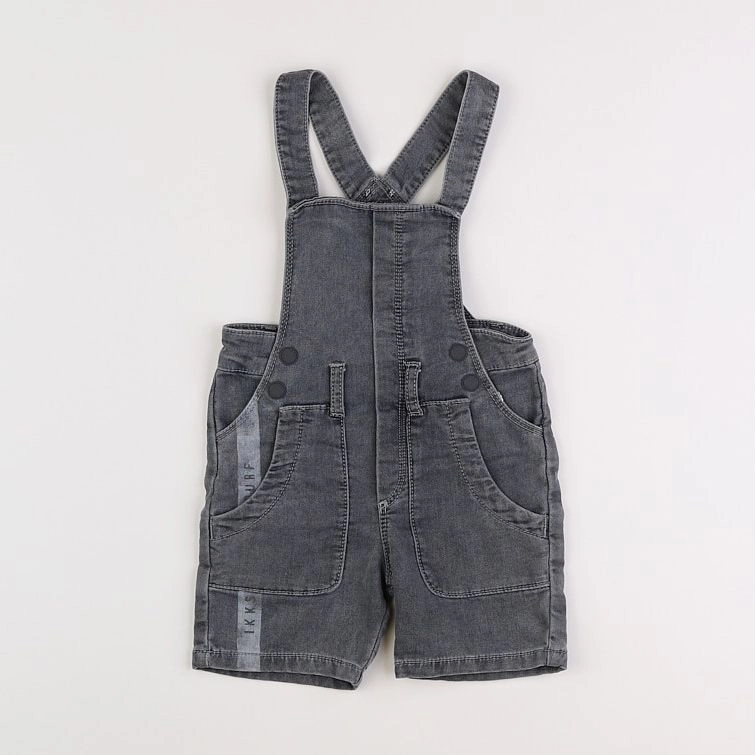 IKKS - salopette gris - 2 ans