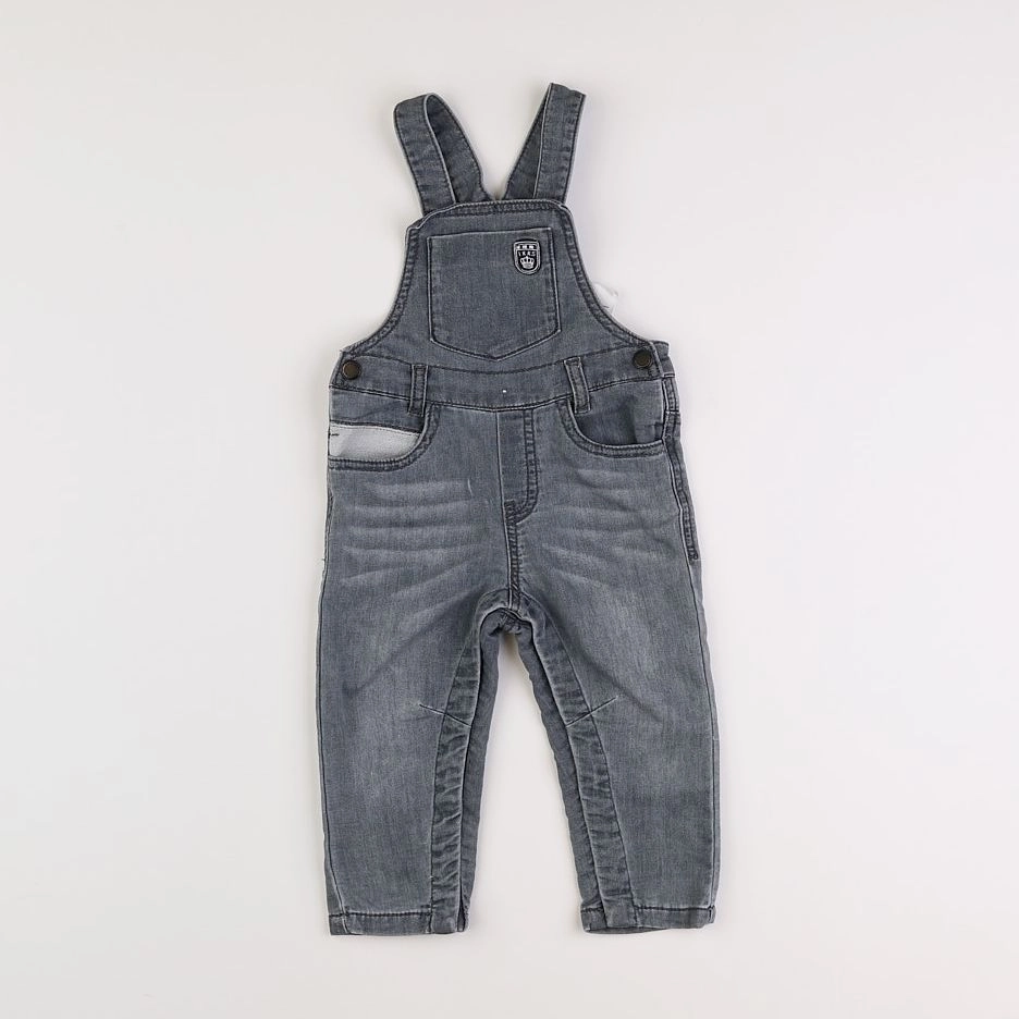 IKKS - salopette gris - 18 mois