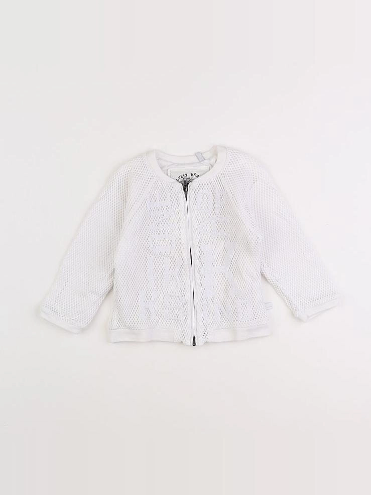 IKKS - sweat blanc - 2 ans