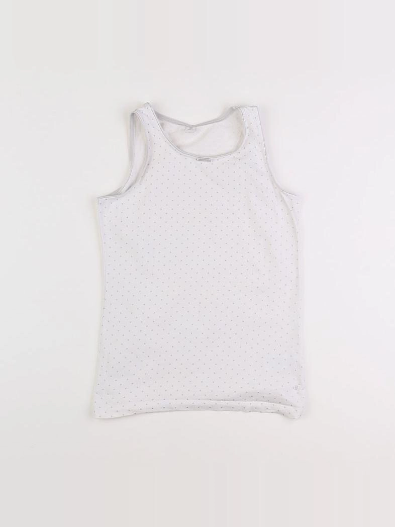 Okaidi - maillot de corps blanc - 12 ans