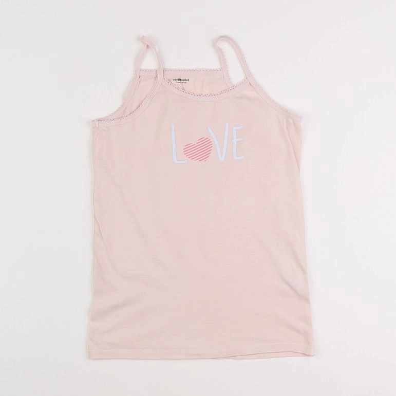 Vertbaudet - maillot de corps rose - 12 ans