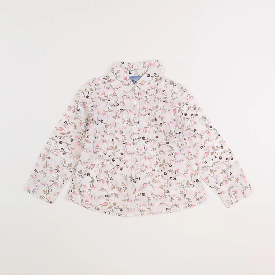 River Woods - chemise blanc, rose - 3 ans