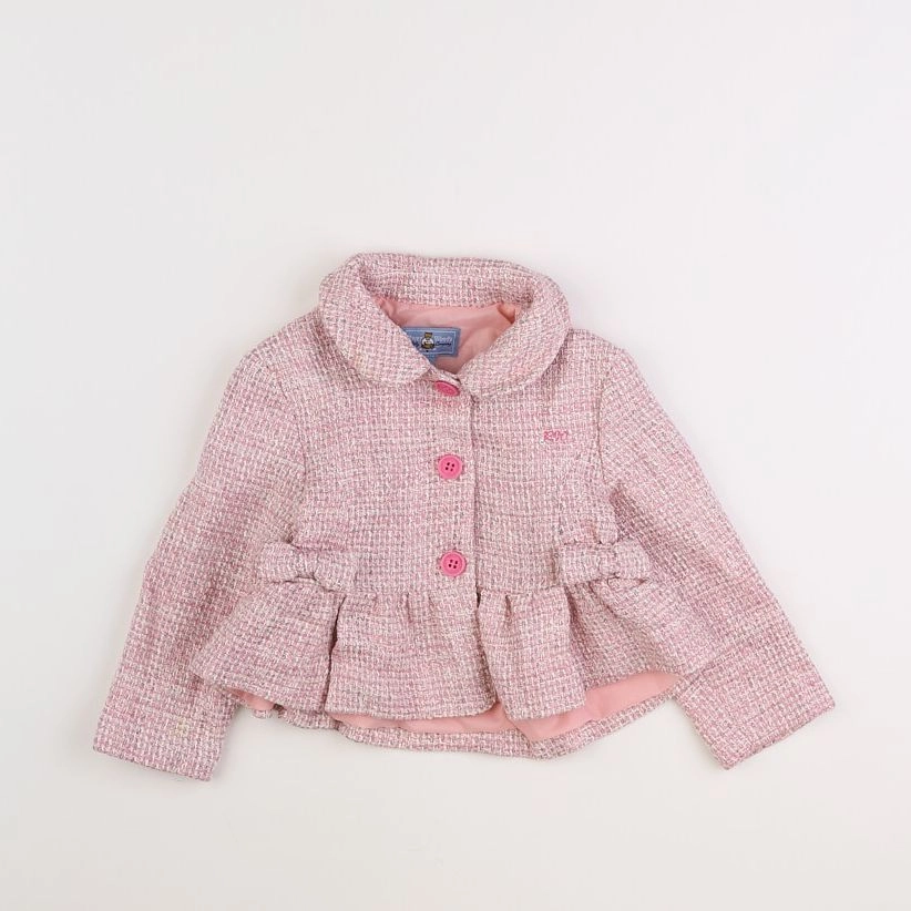 River Woods - veste rose, argent - 2 ans