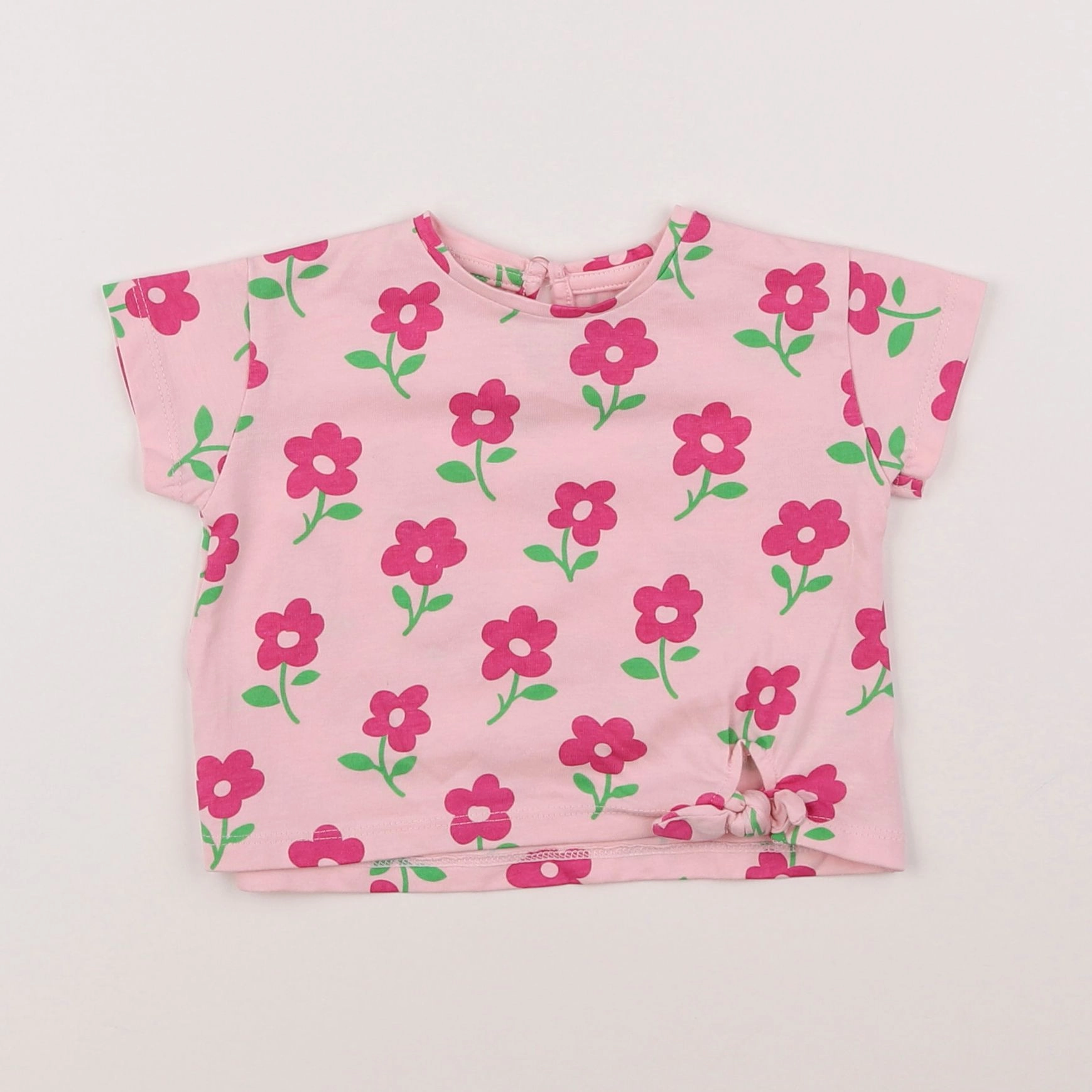 El Corte Inglés  - tee-shirt rose - 3/6 mois